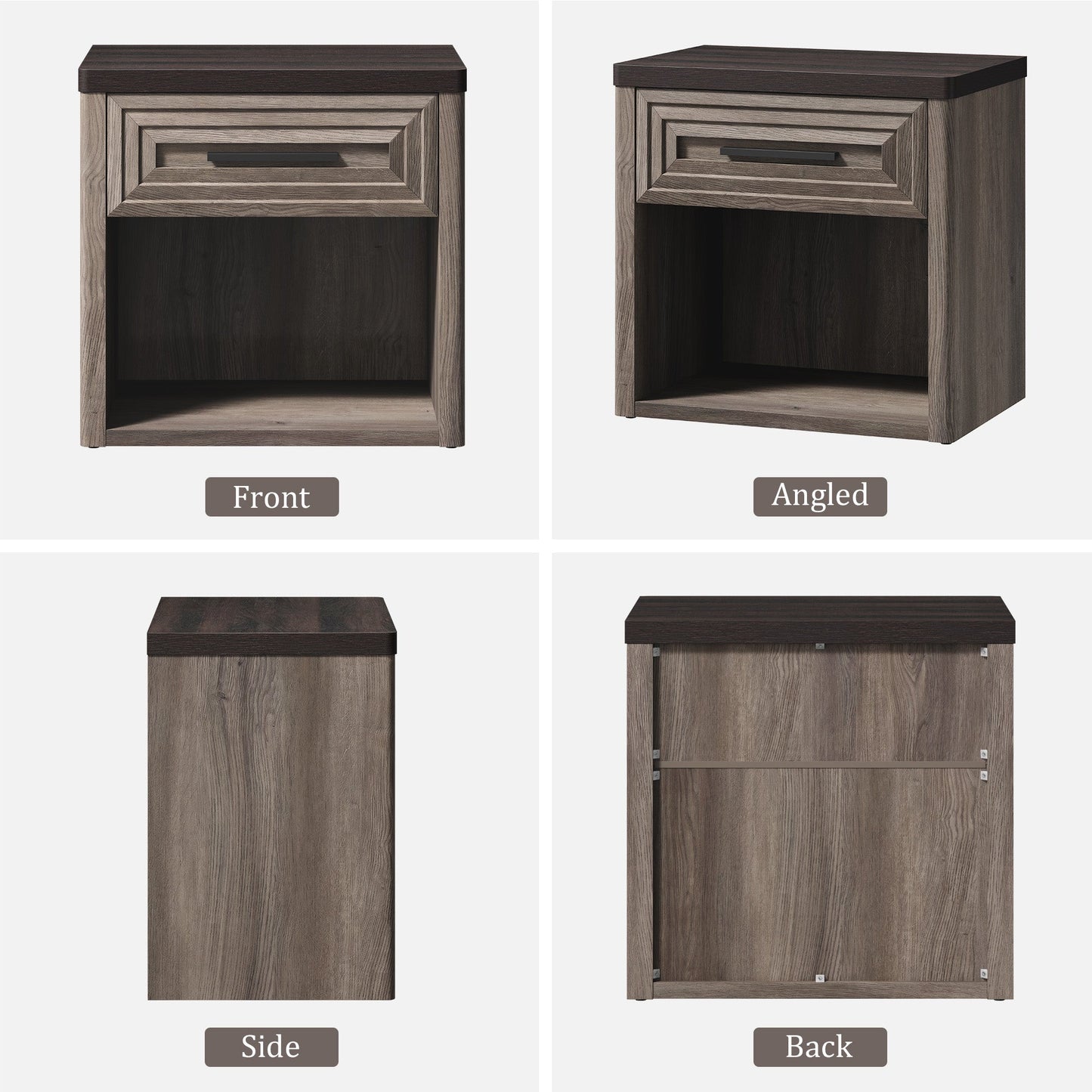 Tables de chevet Stria avec rangement