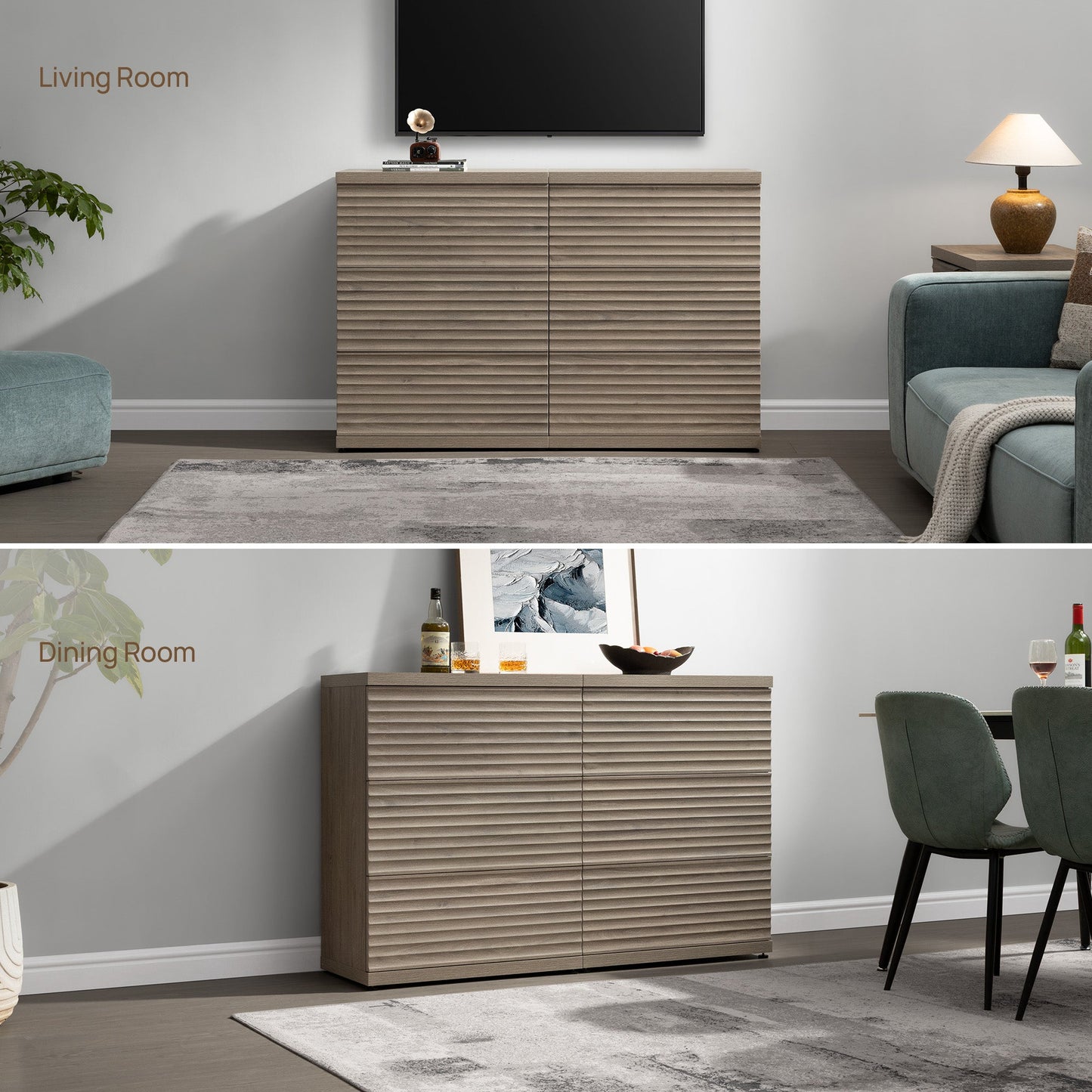Commode Stria avec rangement