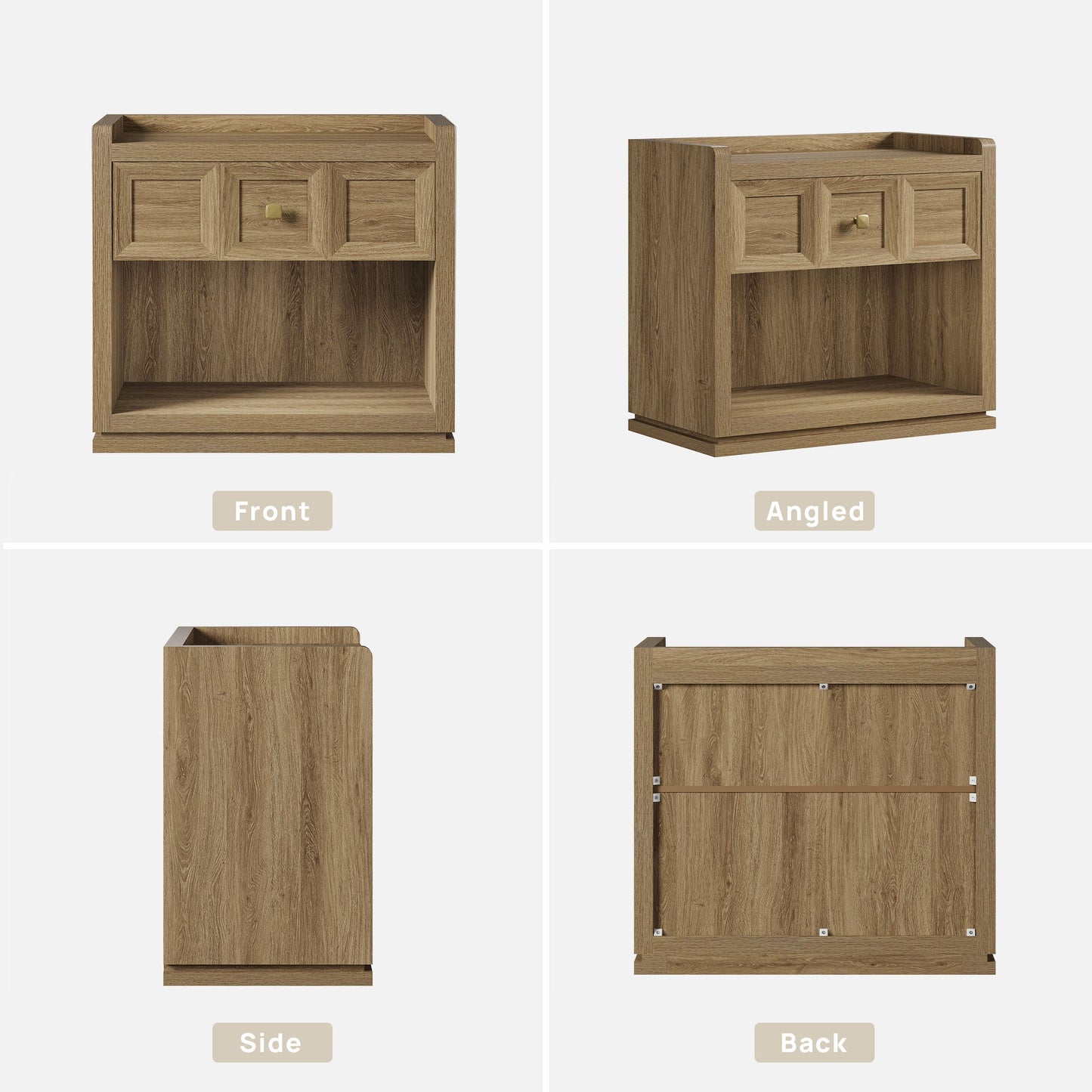 Table d'appoint Helio, 26 pouces de large