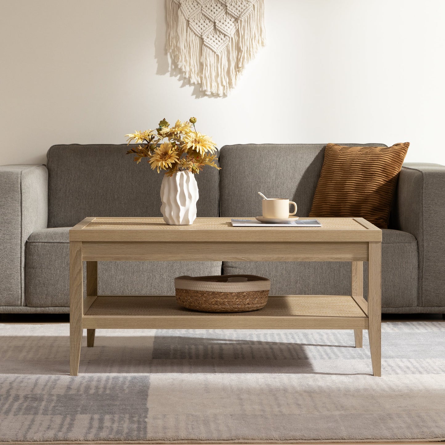Table basse Savanna, style bohème