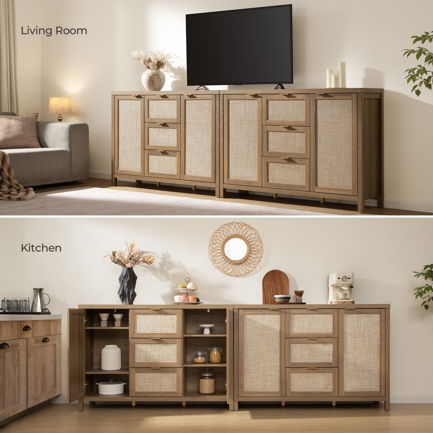 Buffet Savanna avec rangement