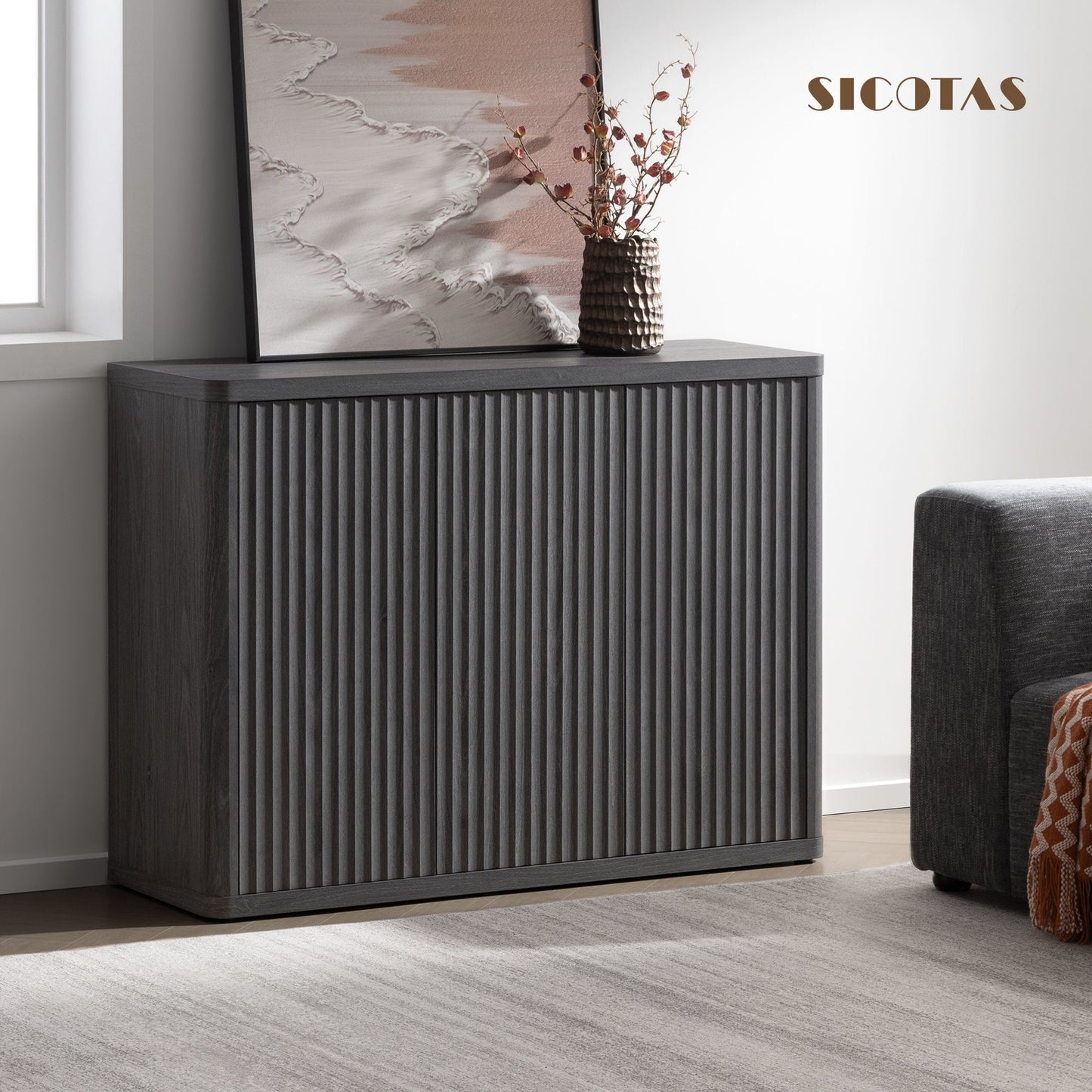Meuble TV Cas avec portes