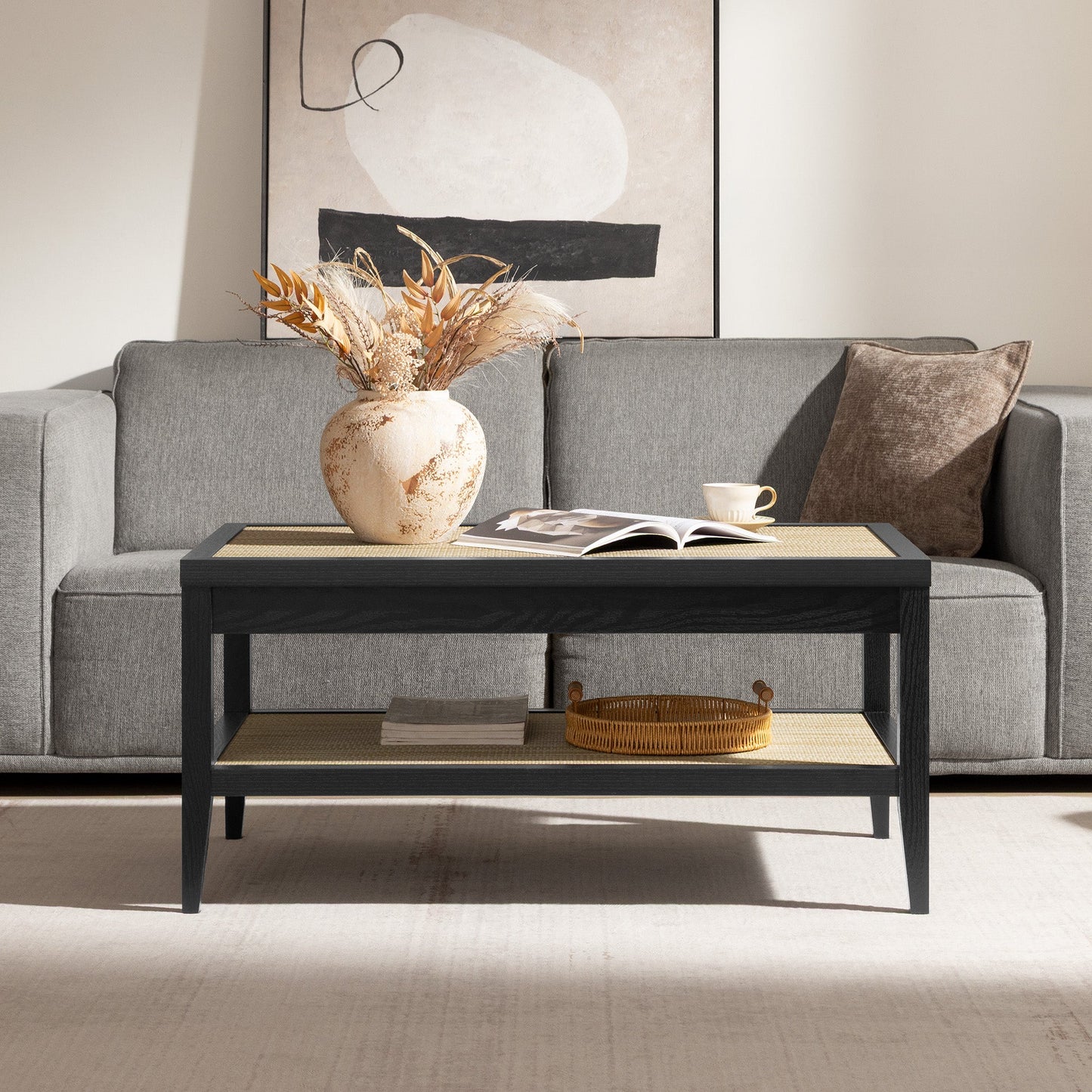 Table basse Savanna, style bohème