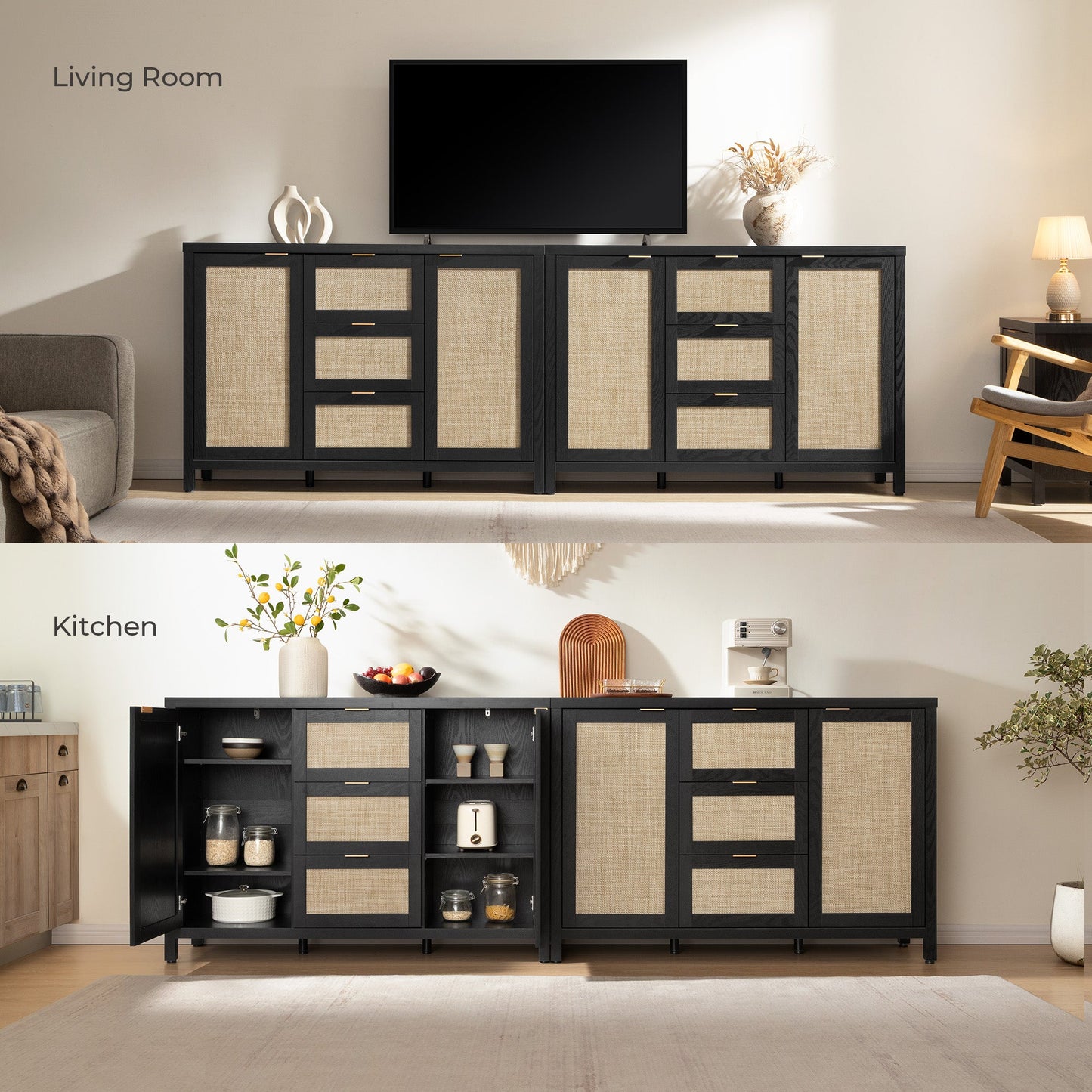 Buffets Savanna avec portes