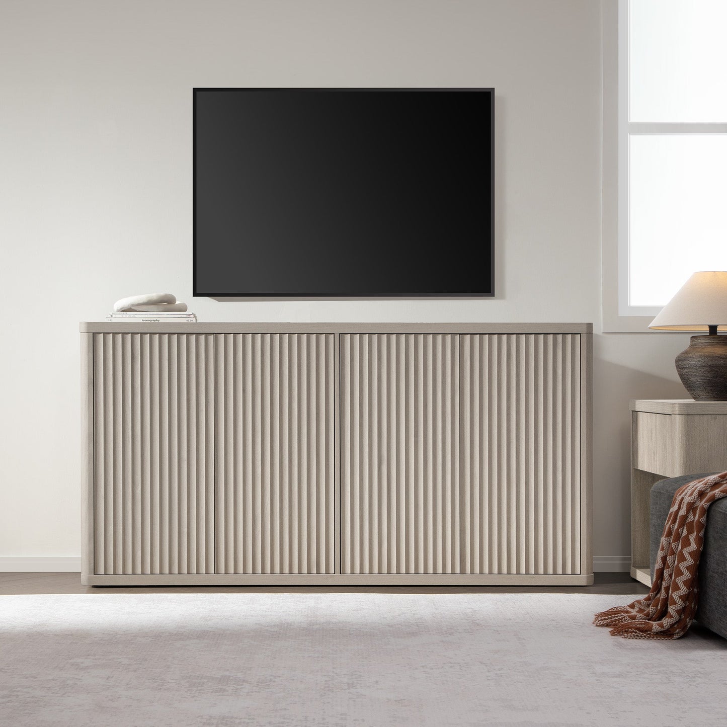 Meuble TV Cas 4 portes