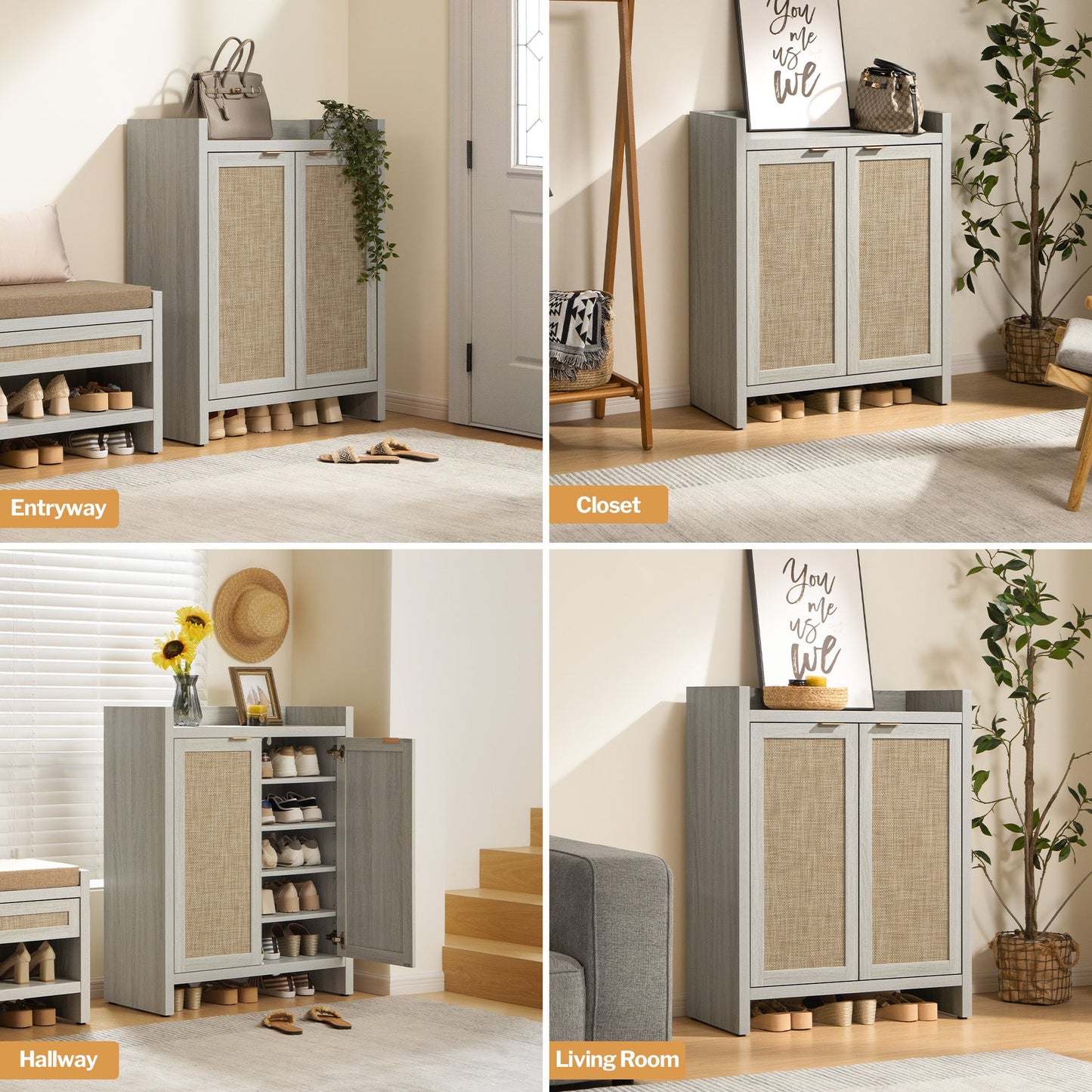 Meuble à chaussures Savanna, 24 paires de chaussures