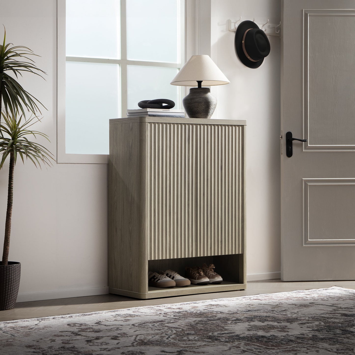 Armoire à chaussures Cas avec rangement