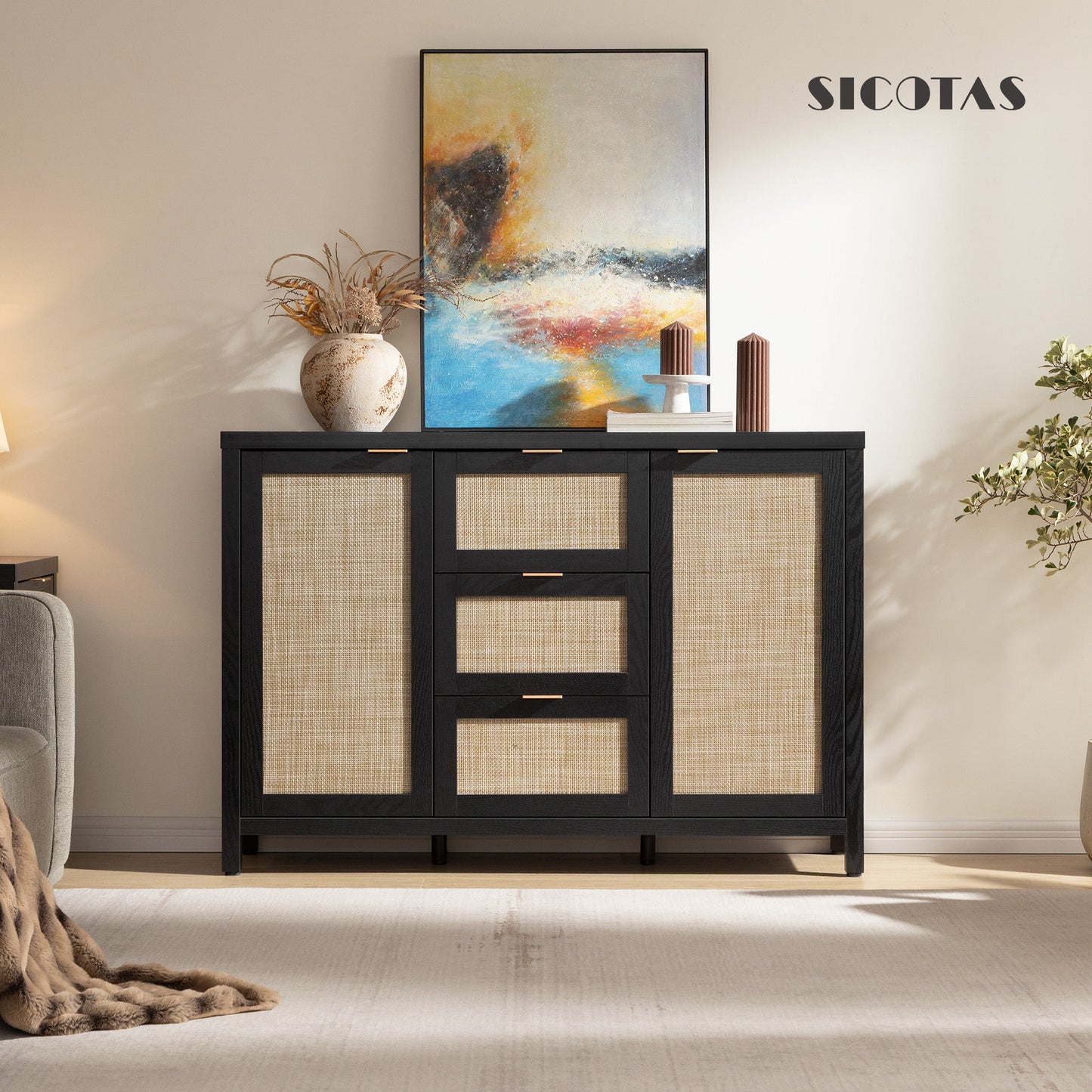 Buffet Savanna avec rangement