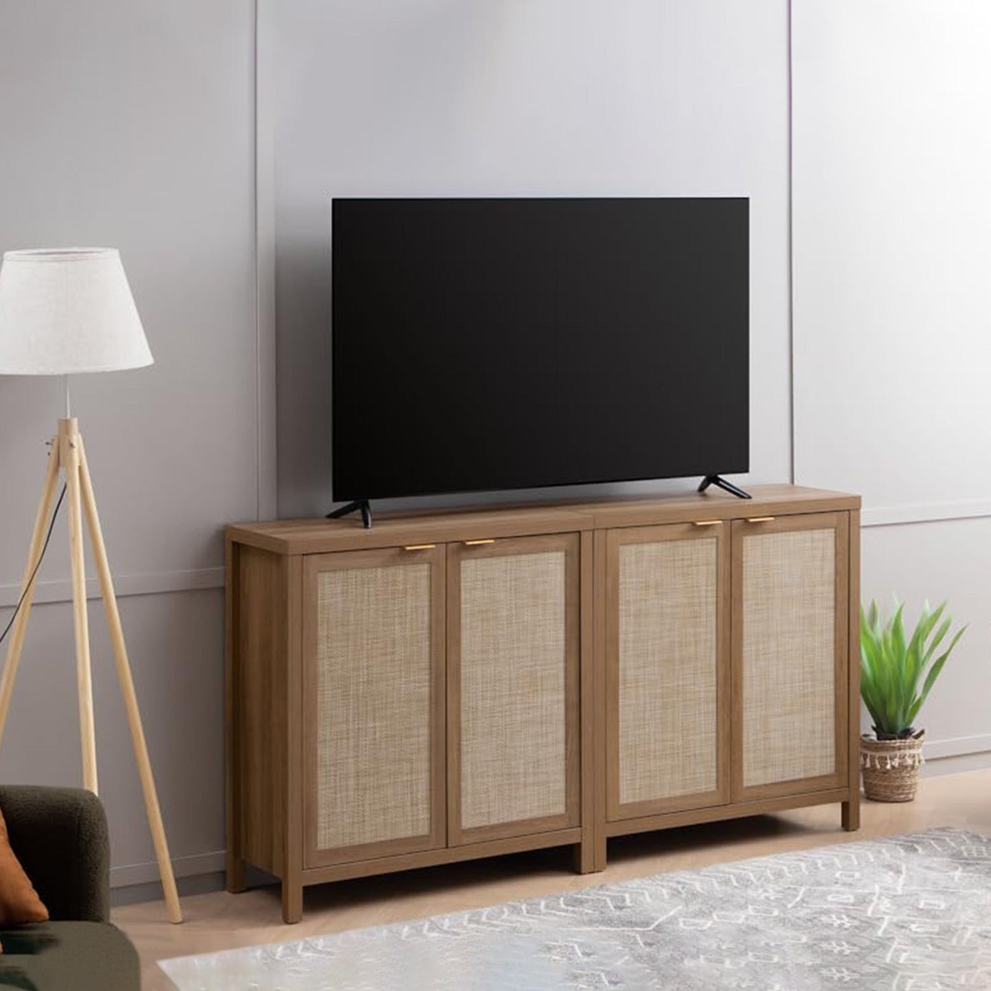 Meuble TV Savanna avec portes