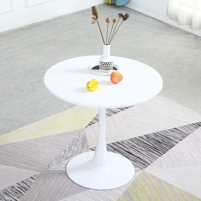 Table de salle à manger tulipe blanche de 31,5 po
