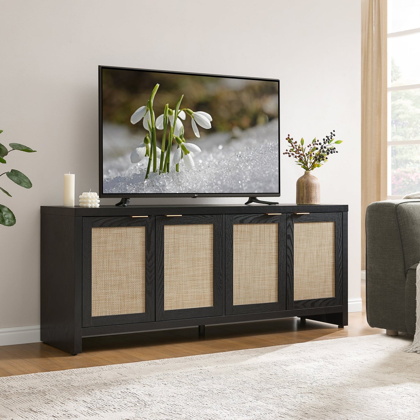 Meuble TV Savanna, 4 portes