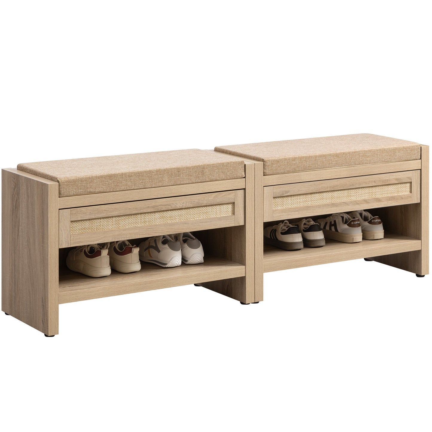 Banc à chaussures Savanna avec rangement