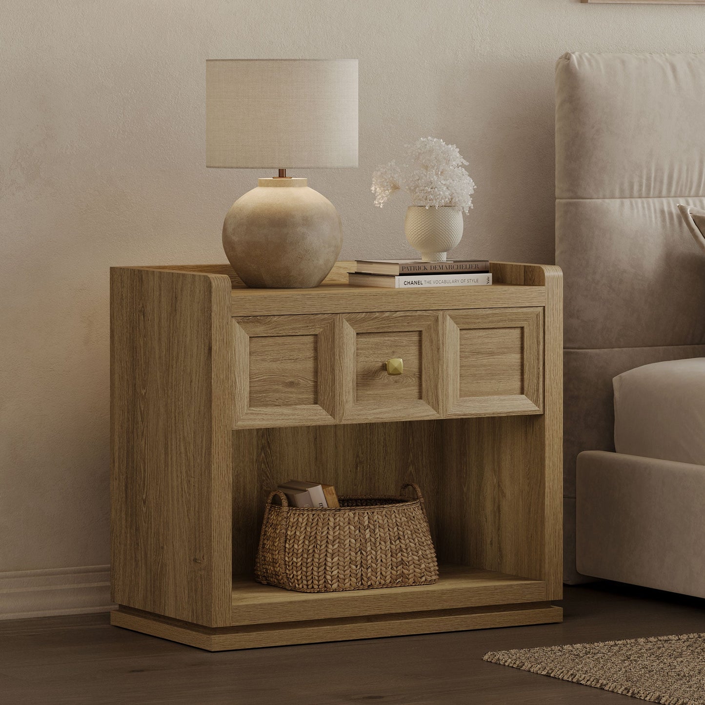 Table d'appoint Helio, 26 pouces de large