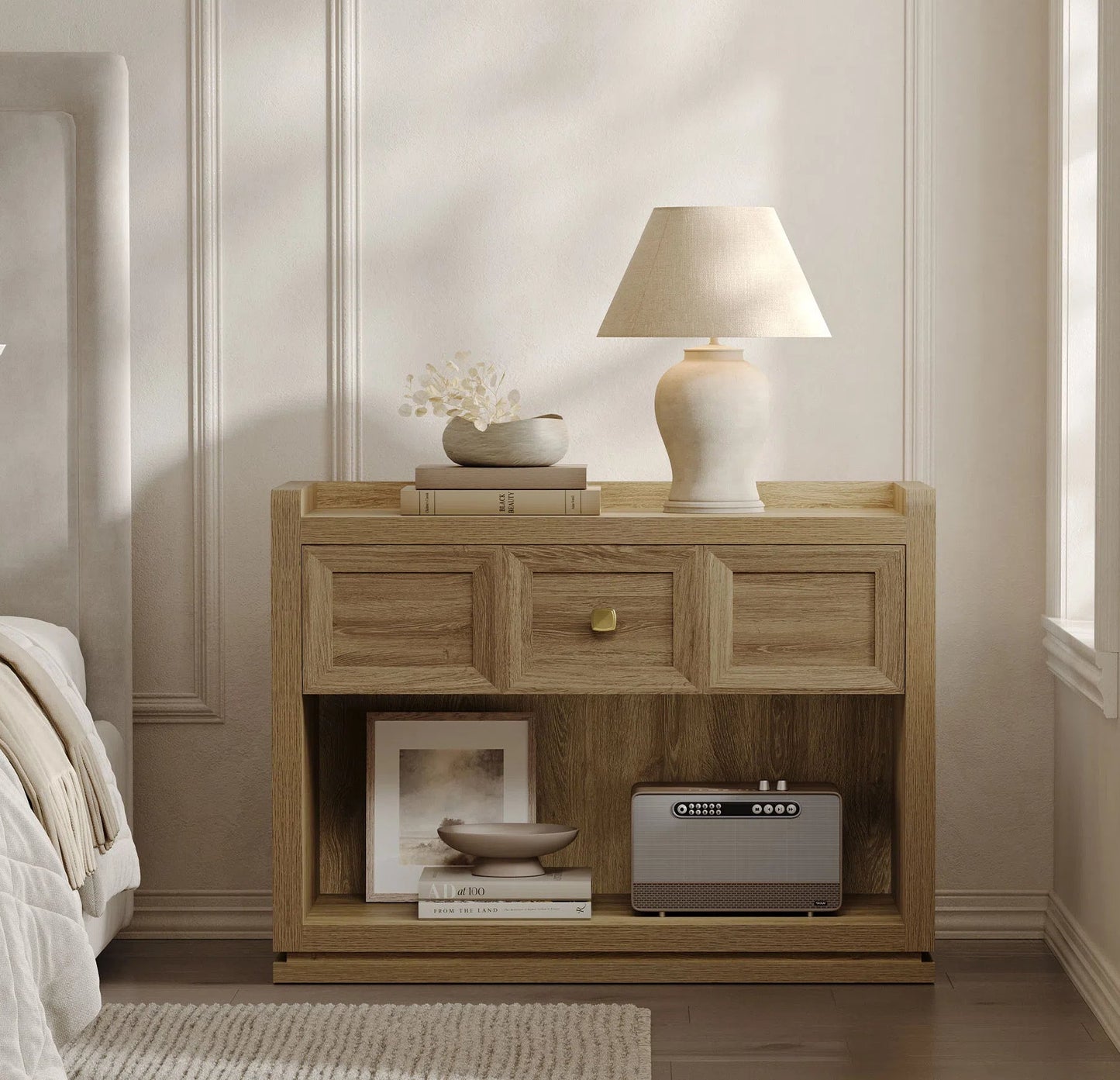 Table d'appoint Helio, 31 pouces de large