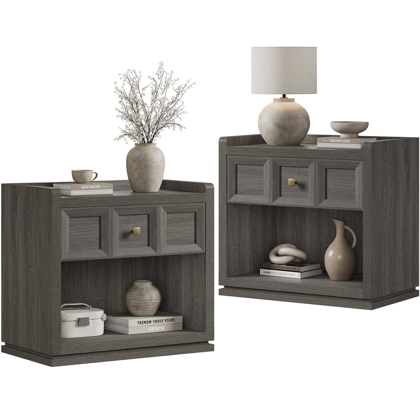 Table d'appoint Helio, 26 pouces de large