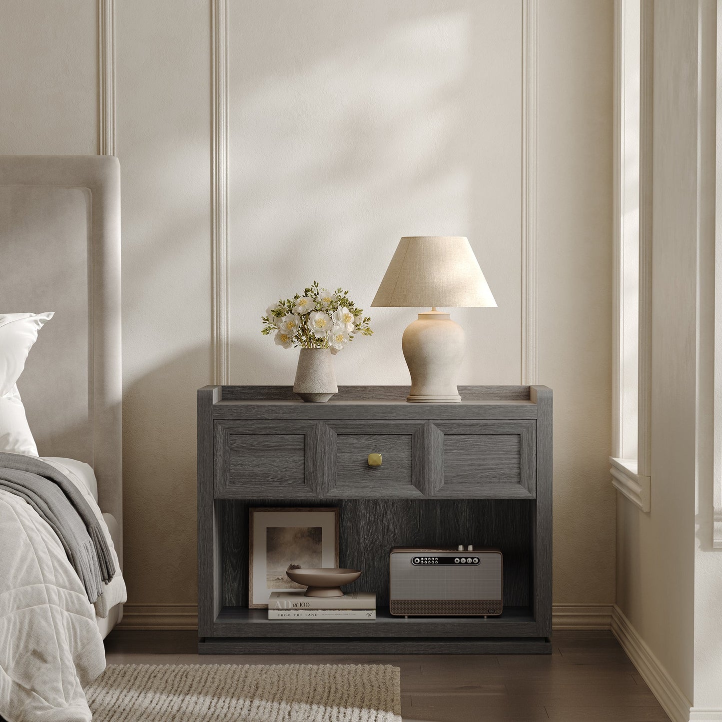 Table d'appoint Helio, 31 pouces de large