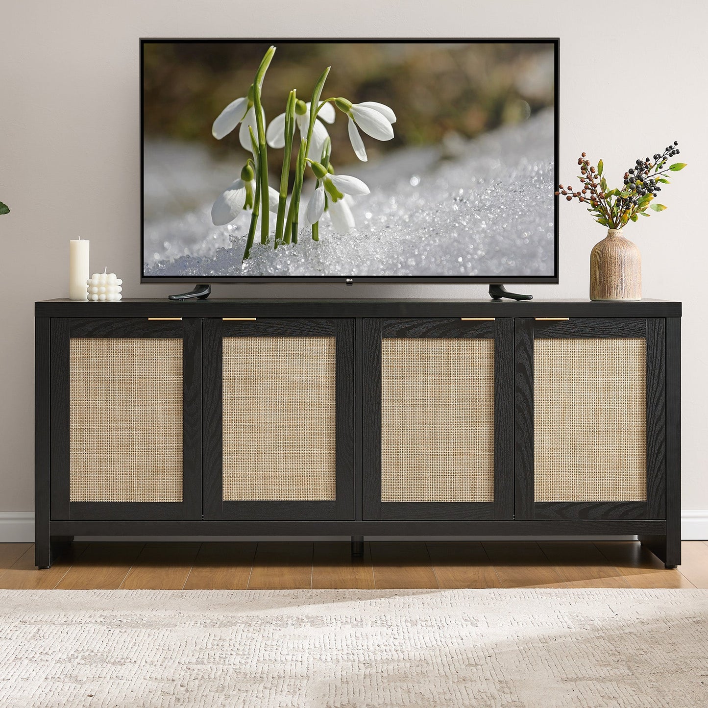 Meuble TV Savanna, 4 portes