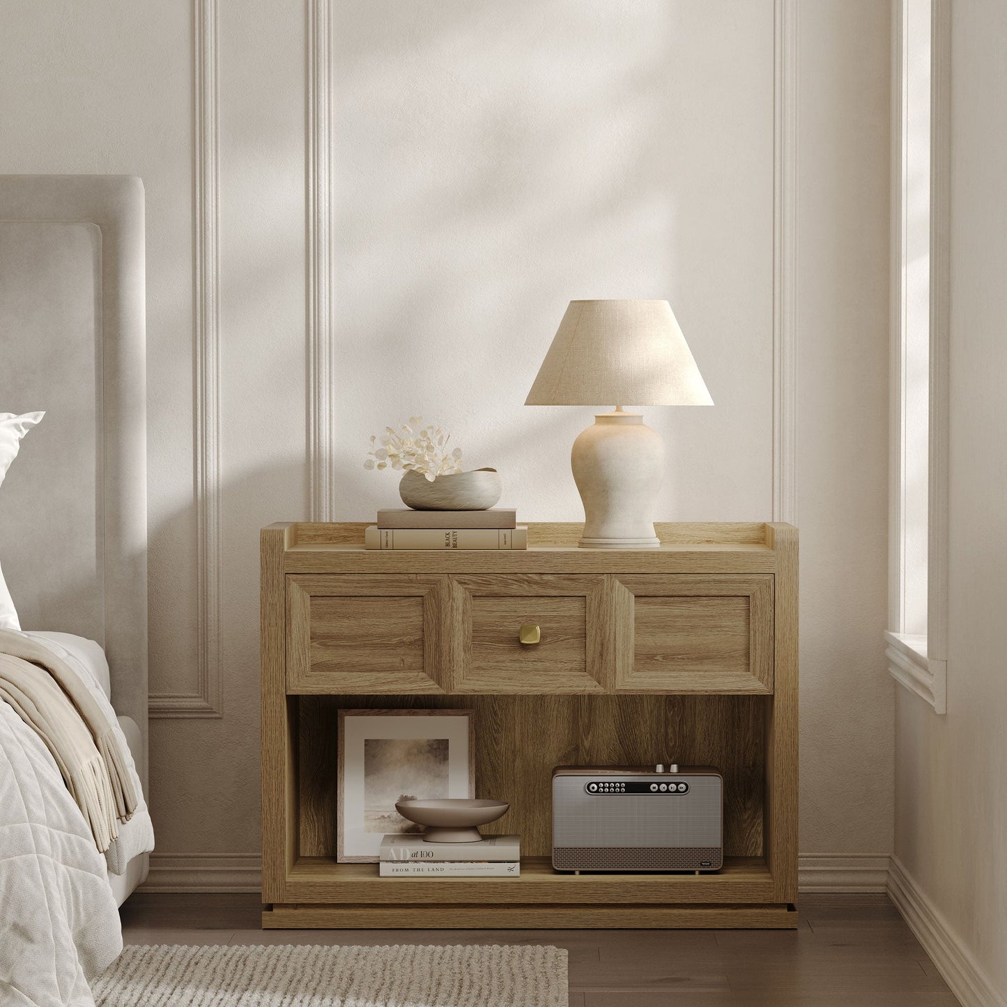 Table d'appoint Helio, 31 pouces de large