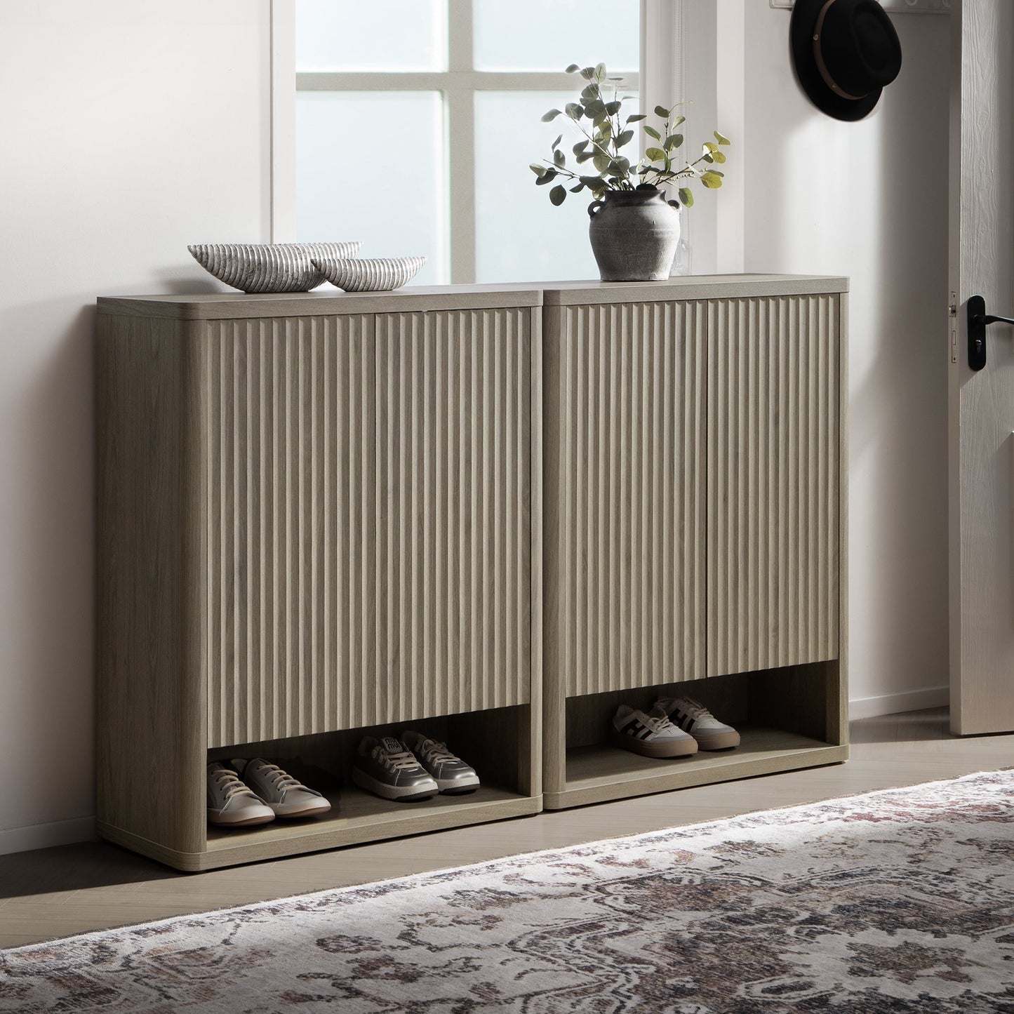 Armoire à chaussures Cas avec rangement