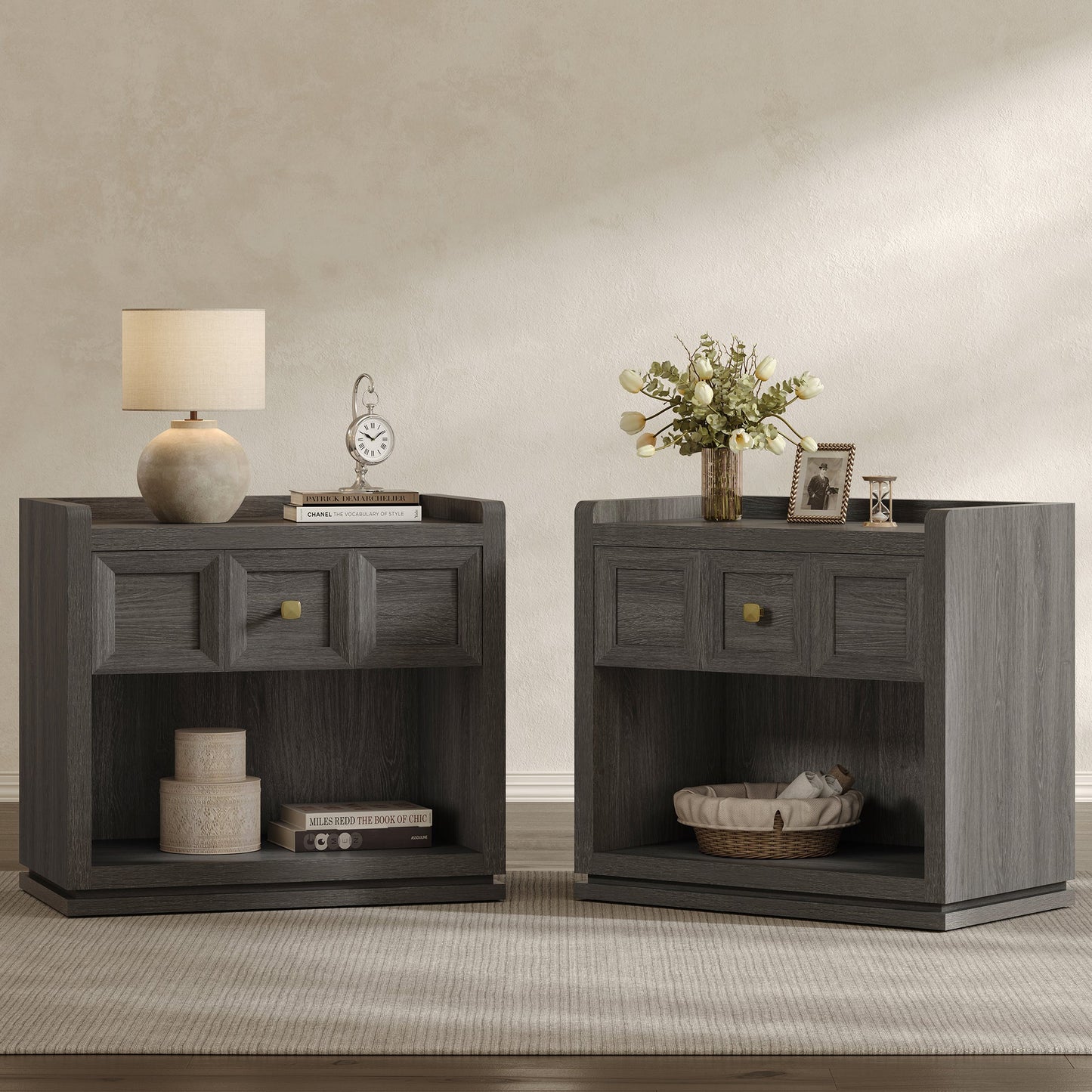 Table d'appoint Helio, 26 pouces de large