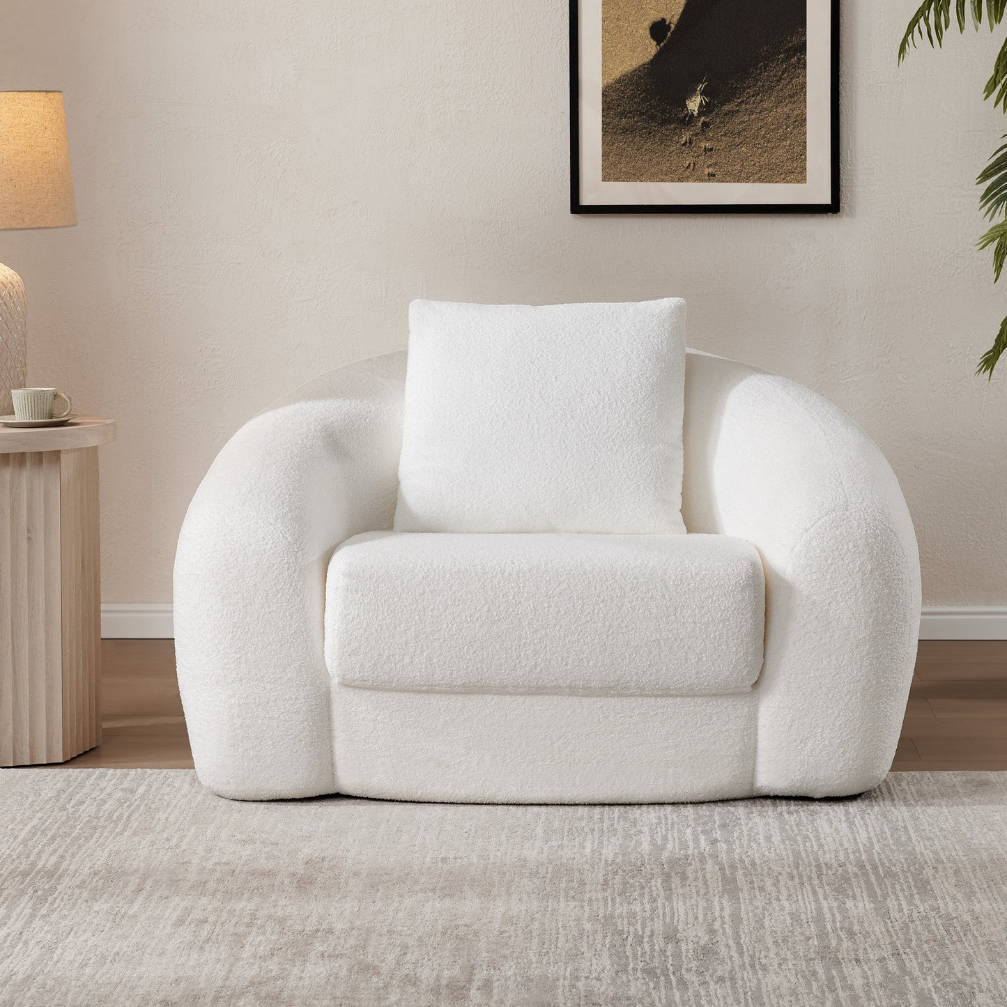Fauteuil-canapé Nimbus, siège simple