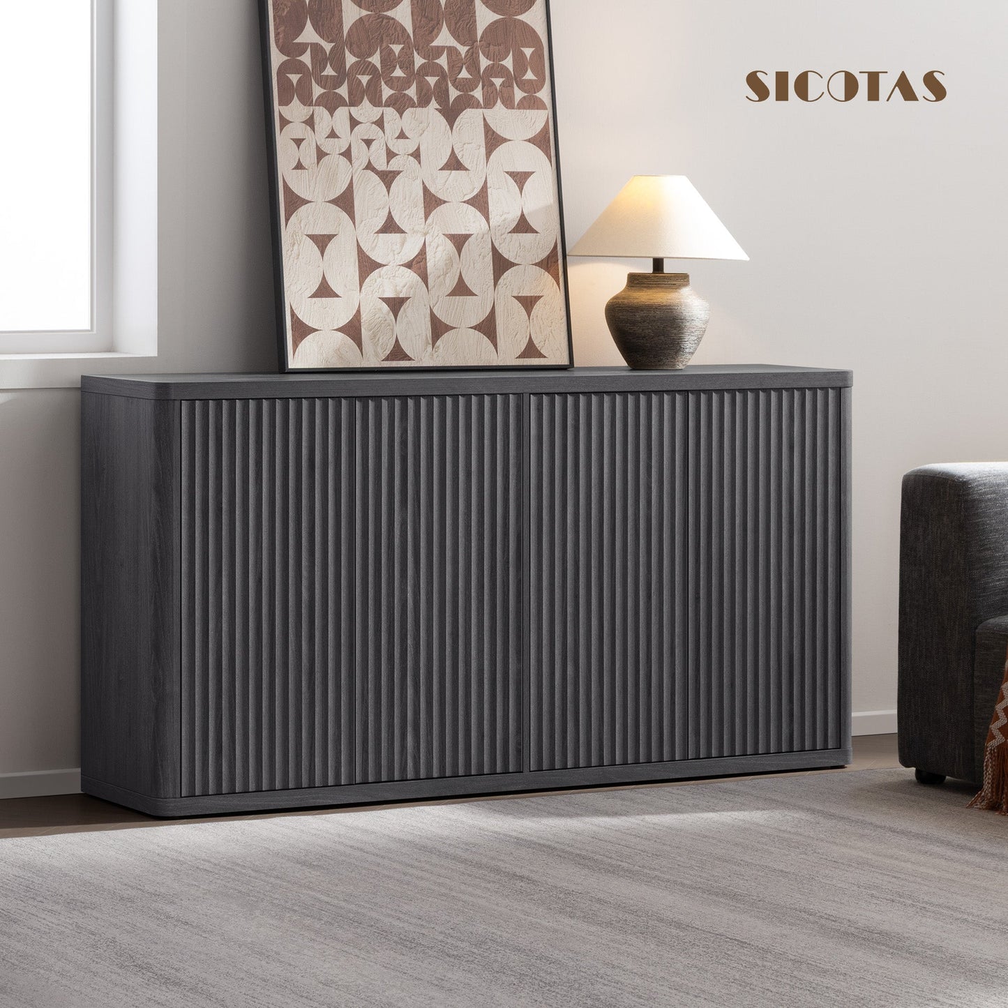 Meuble TV Cas 4 portes