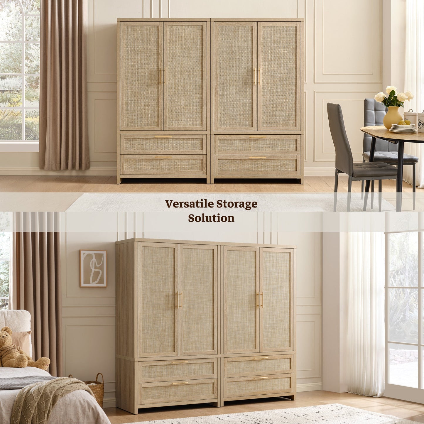 Armoire Savanna, hauteur 71 pouces