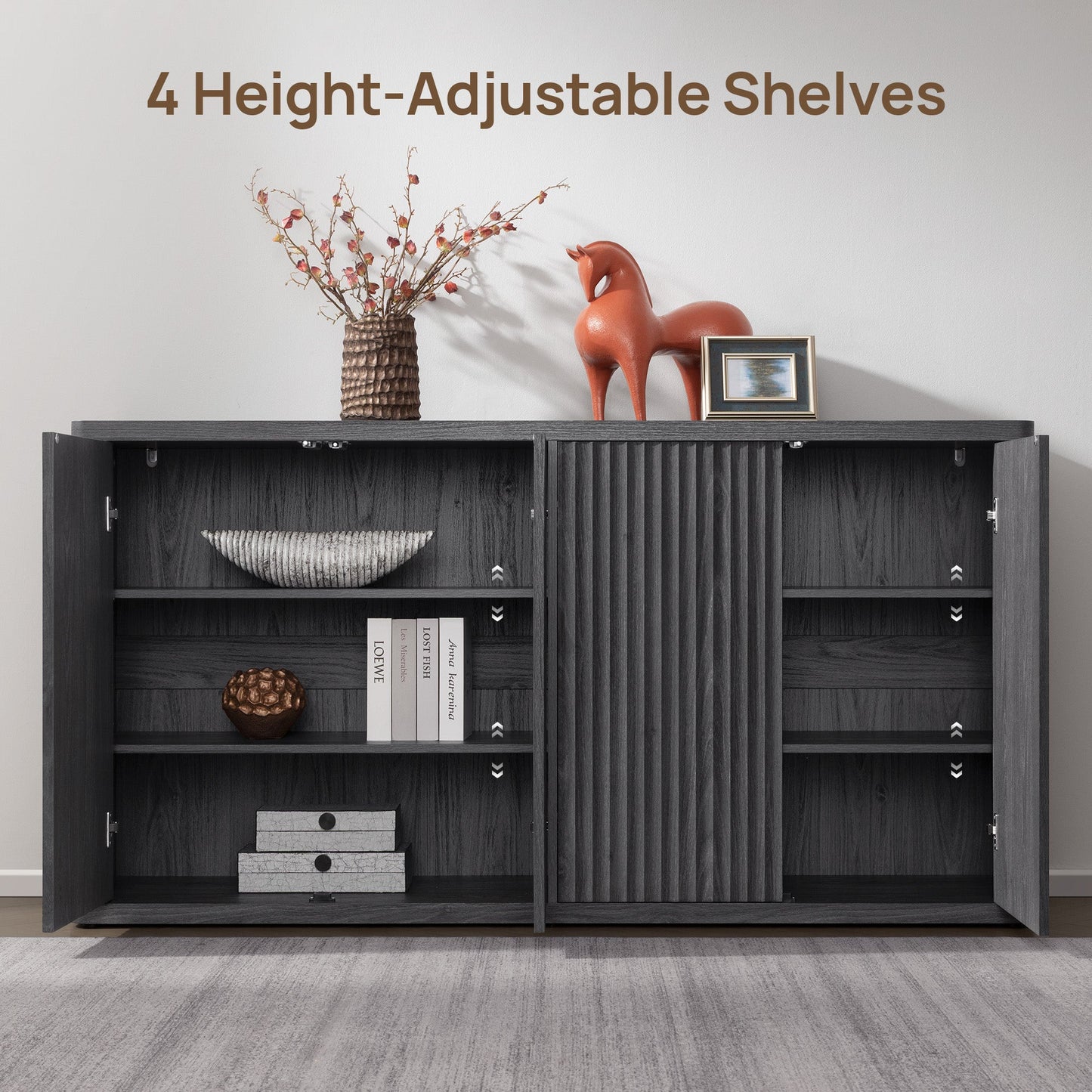 Meuble TV Cas 4 portes