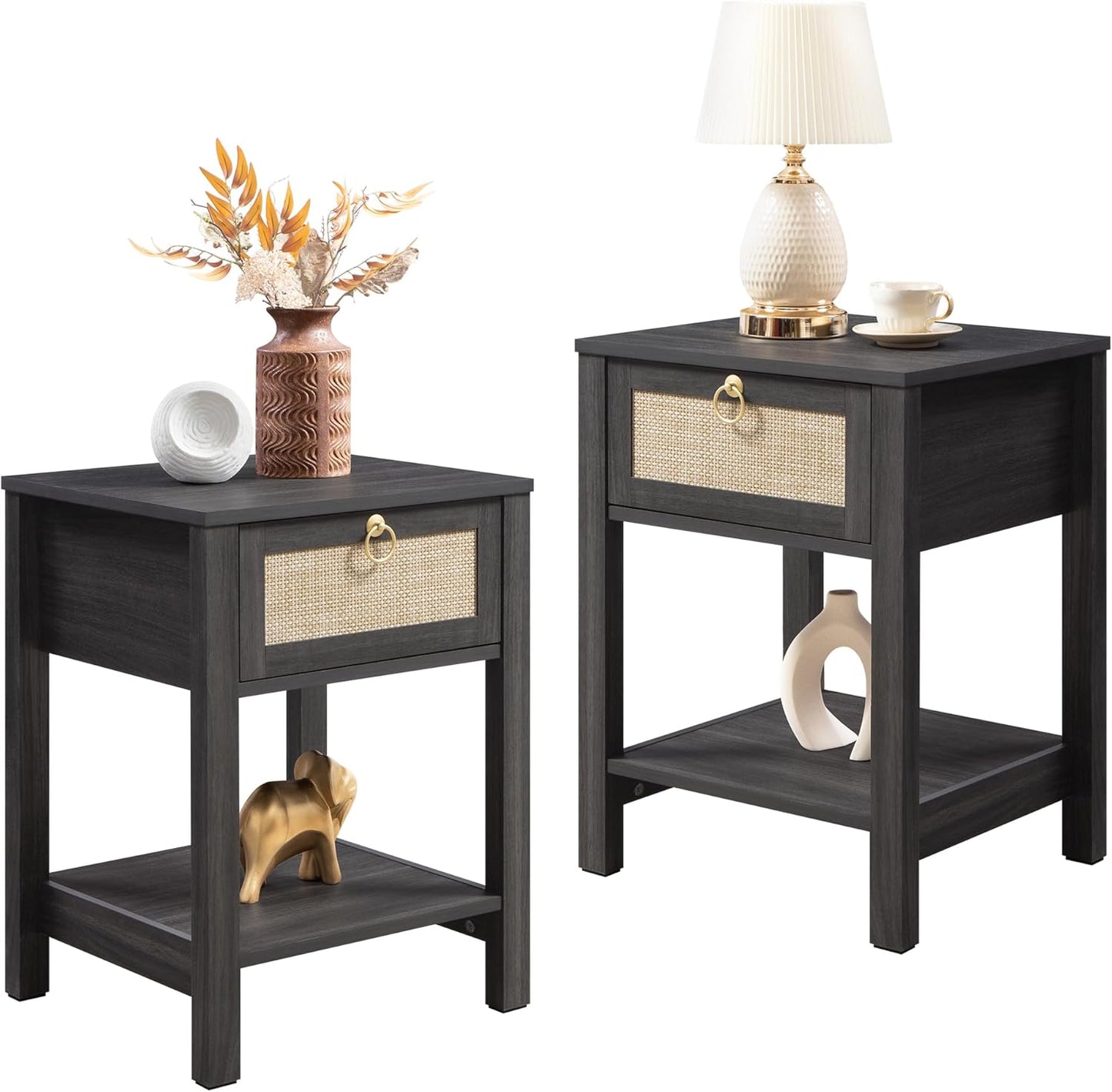 Table de chevet Savanna avec portes