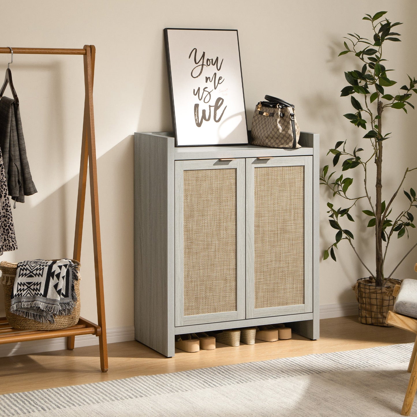 Meuble à chaussures Savanna, 24 paires de chaussures