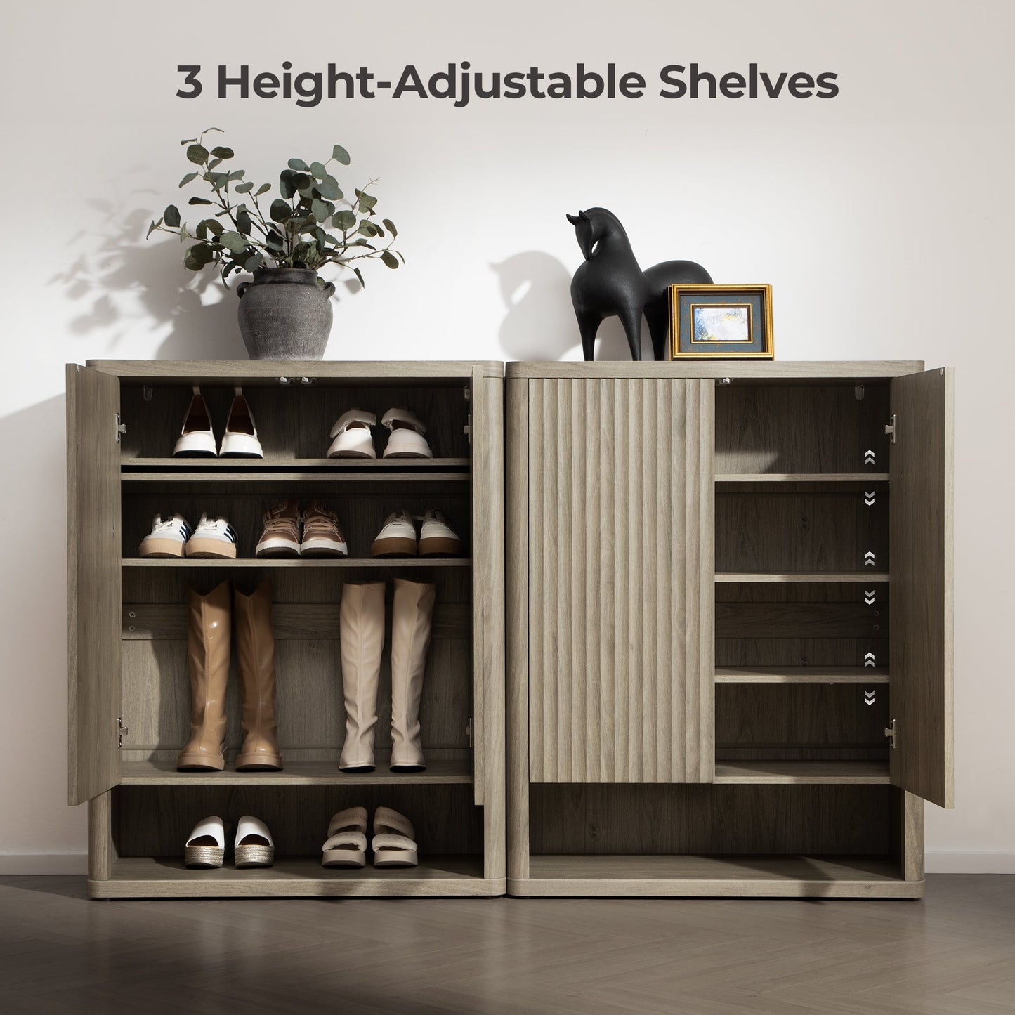 Armoire à chaussures Cas avec rangement
