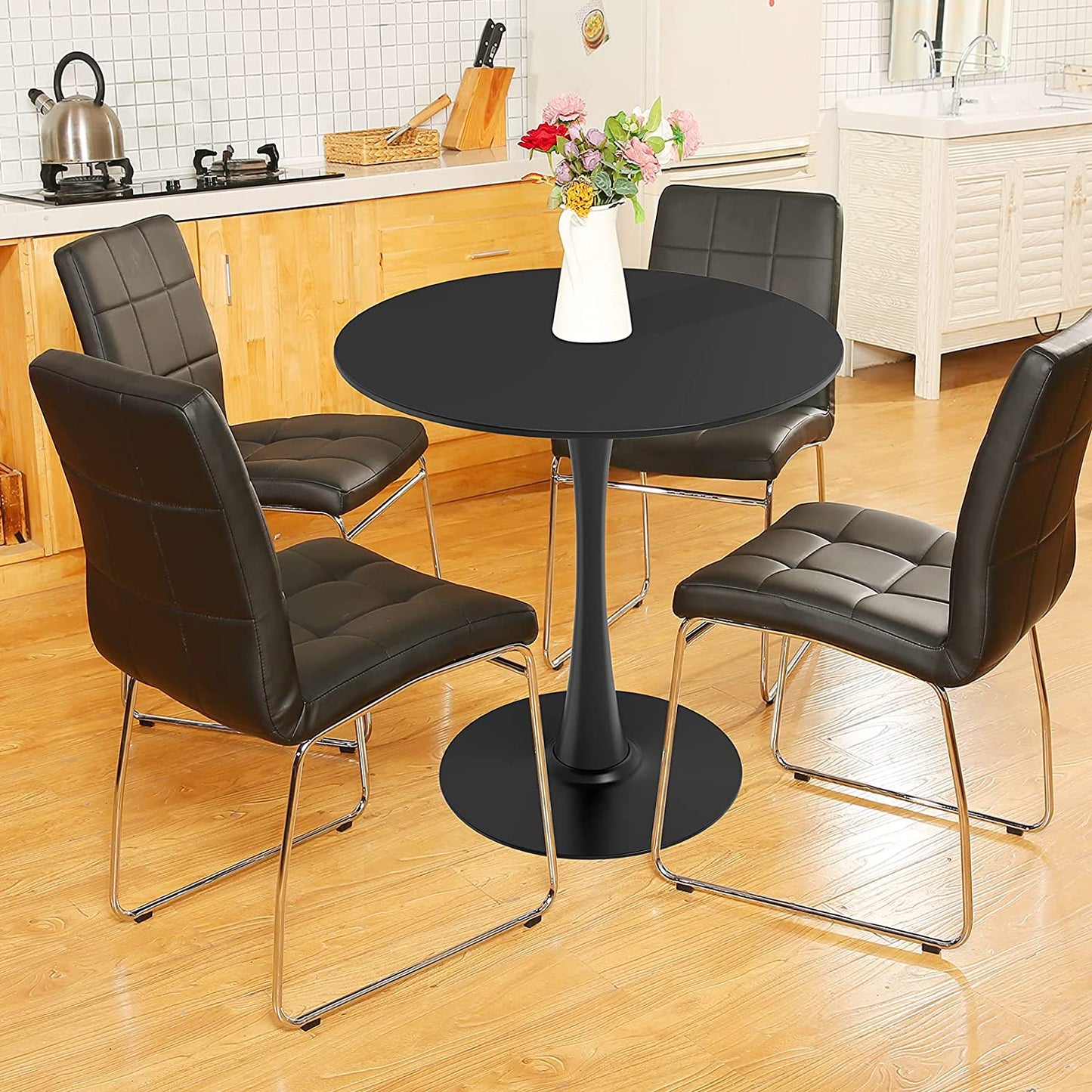 Table à manger noire
