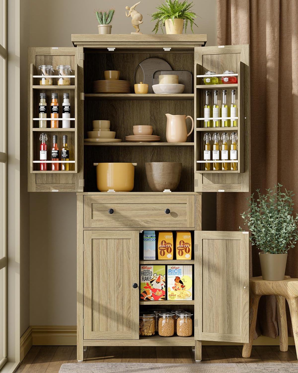 Garde-manger de 72 po de haut