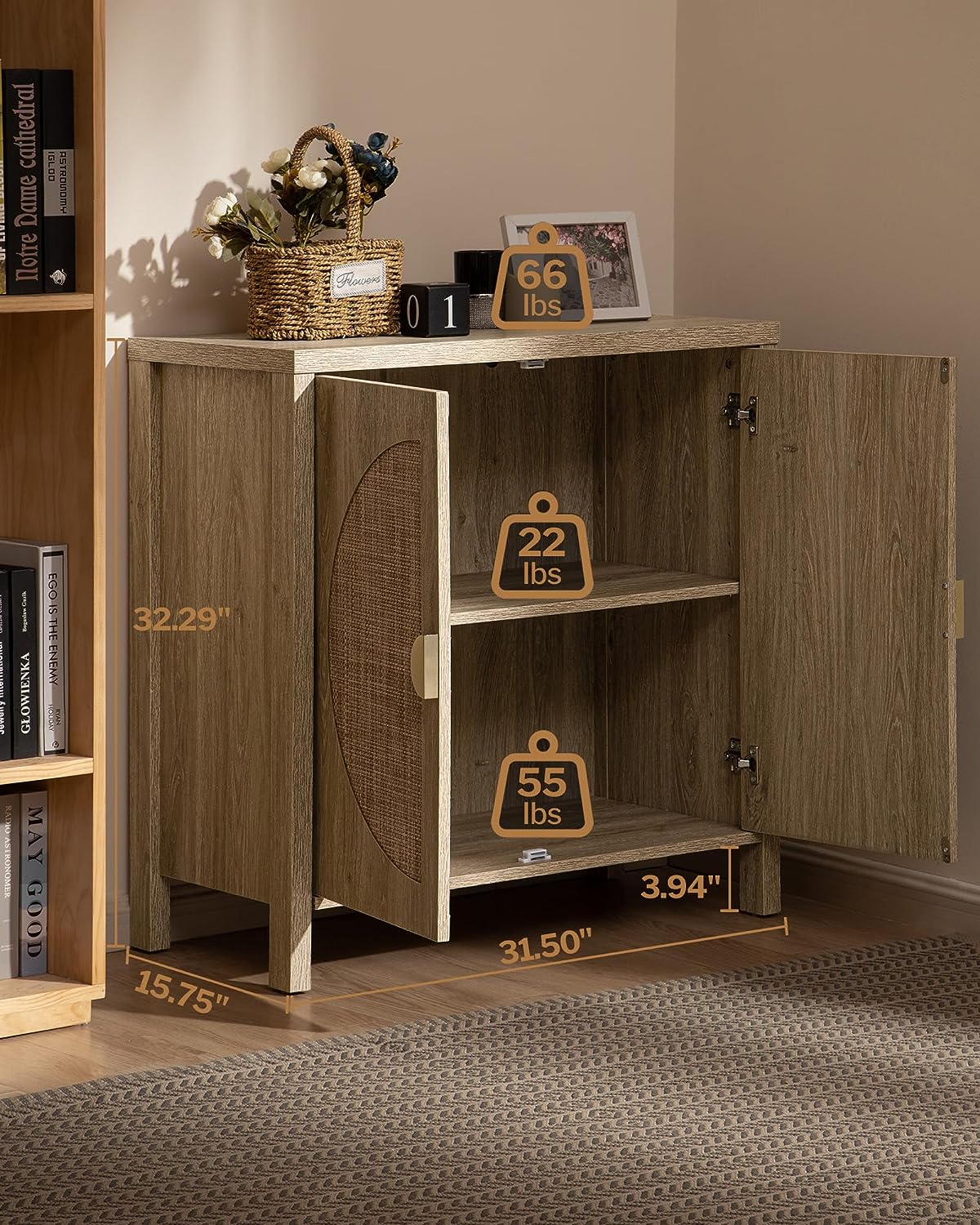 Armoire de rangement d'appoint
