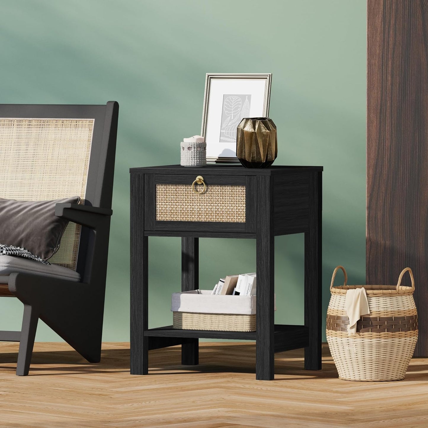 Table de chevet Savanna avec portes