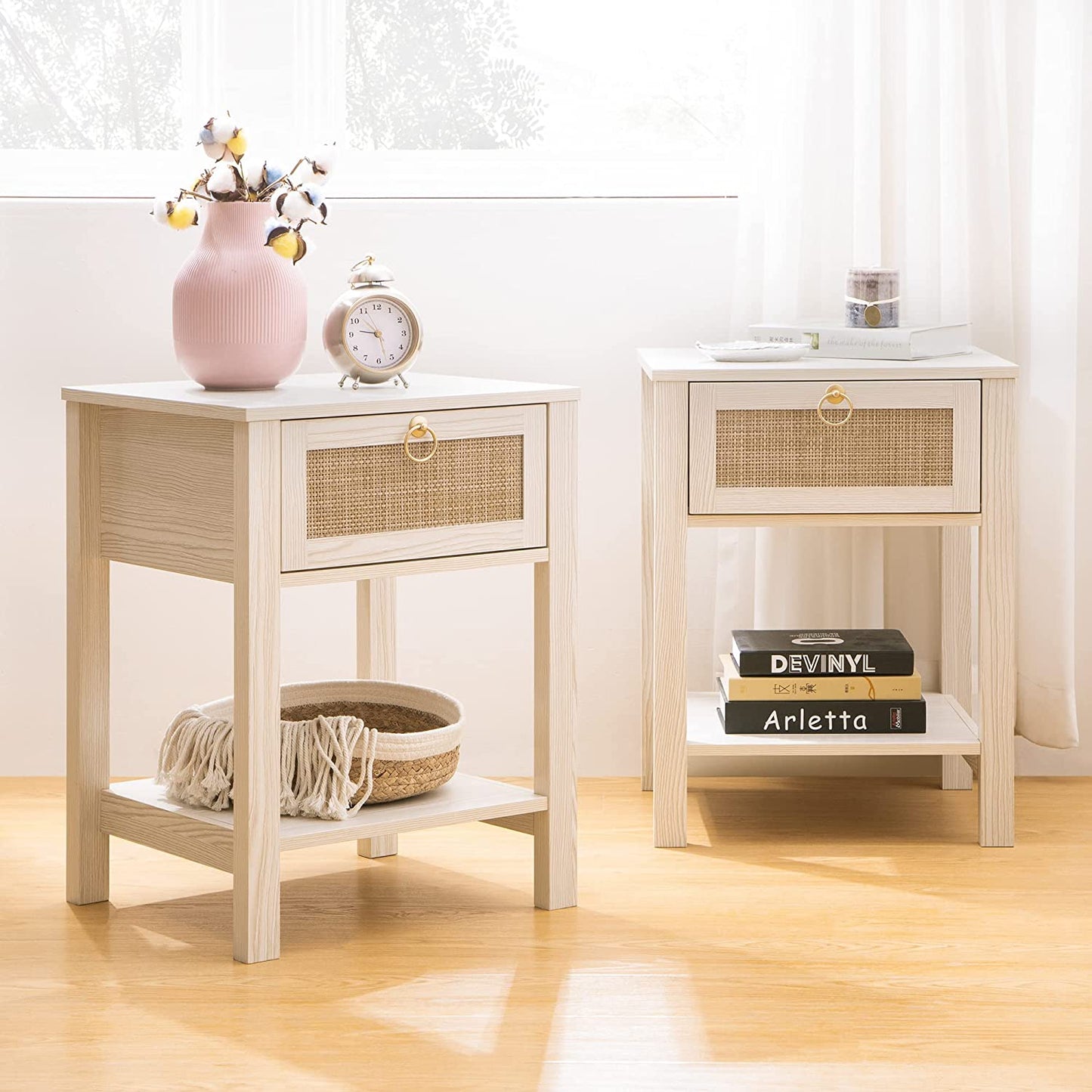 Table de chevet Savanna avec portes