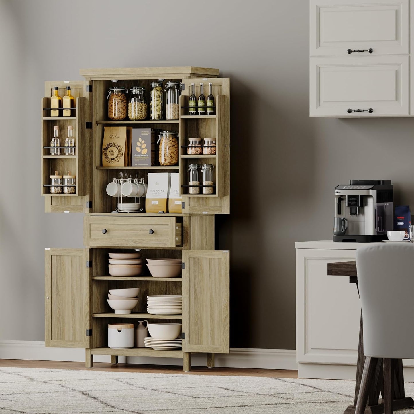 Garde-manger de 72 po de haut