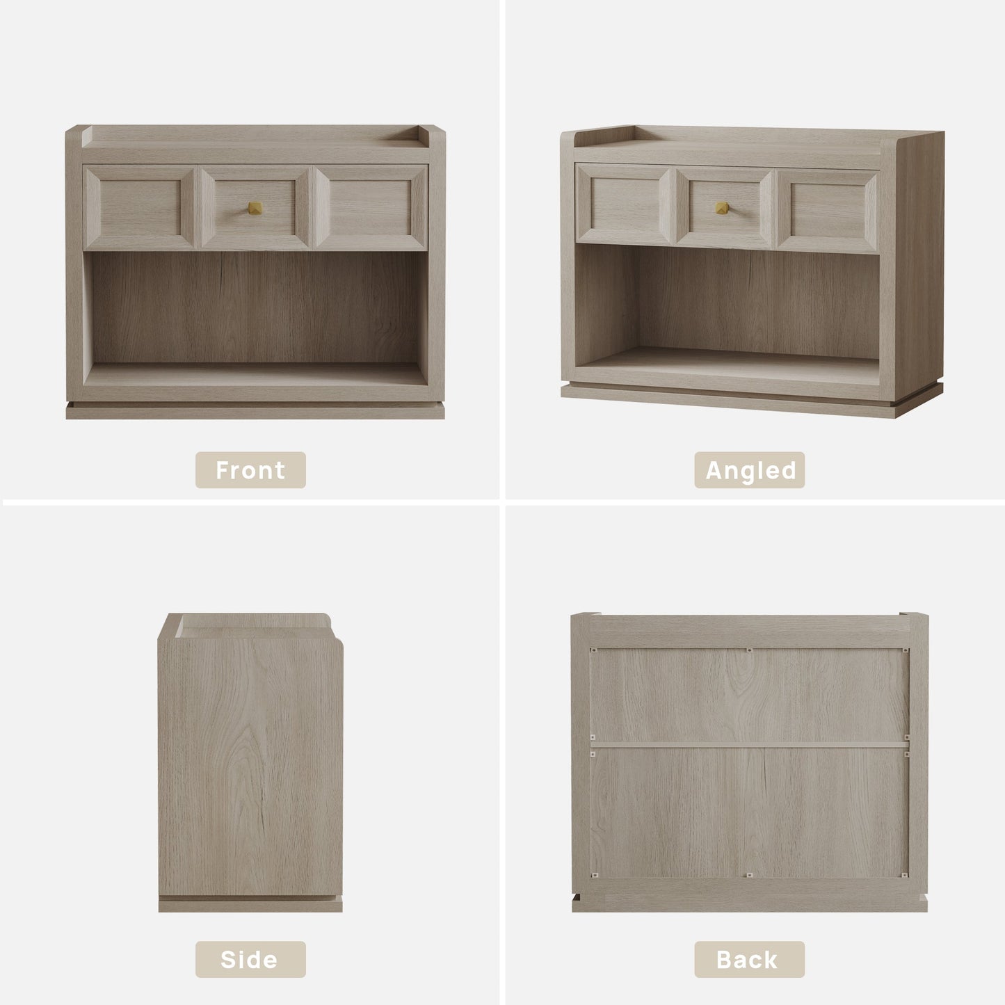 Table d'appoint Helio, 31 pouces de large