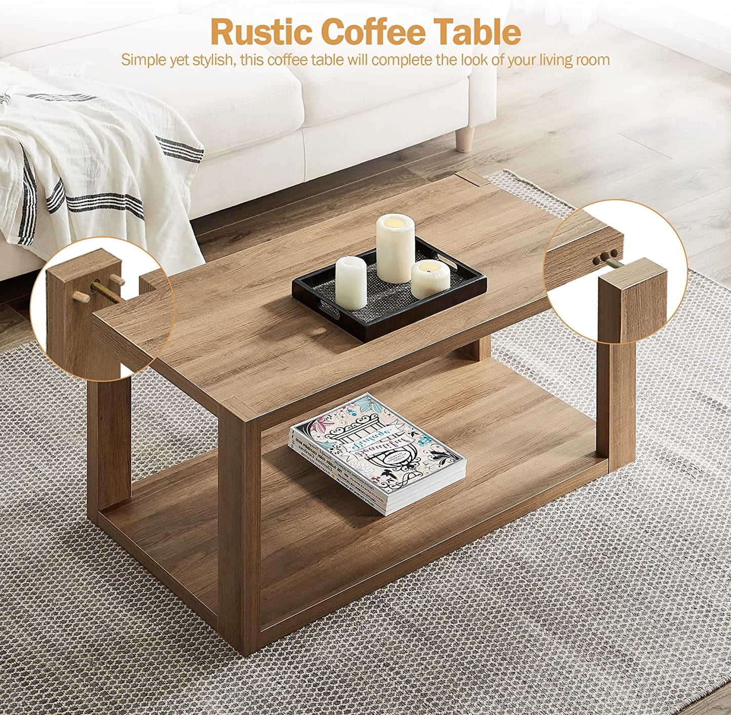 Table basse de ferme