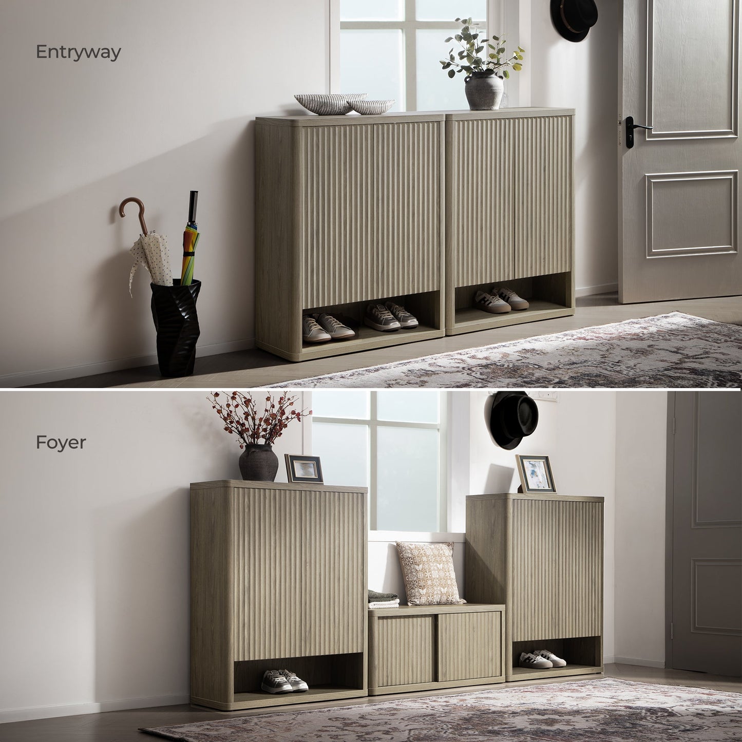 Armoire à chaussures Cas avec rangement