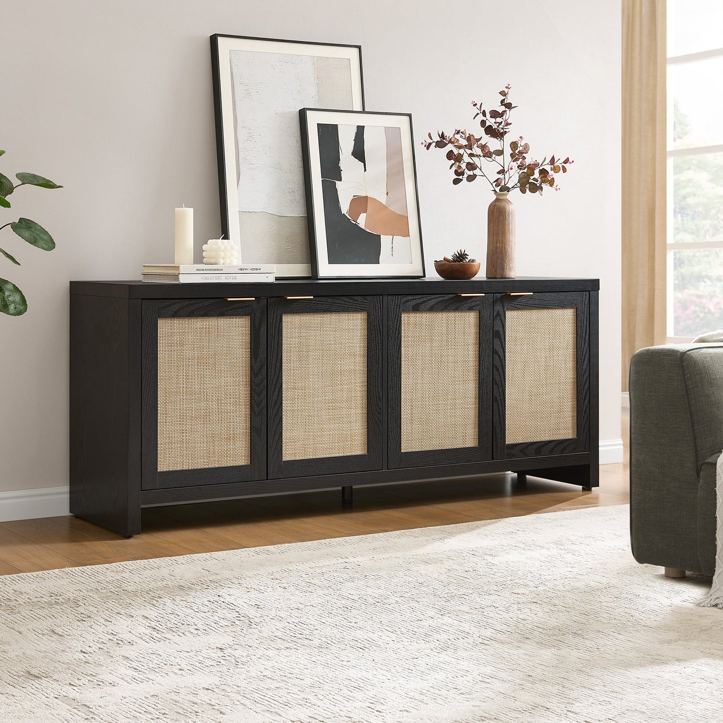 Meuble TV Savanna, 4 portes