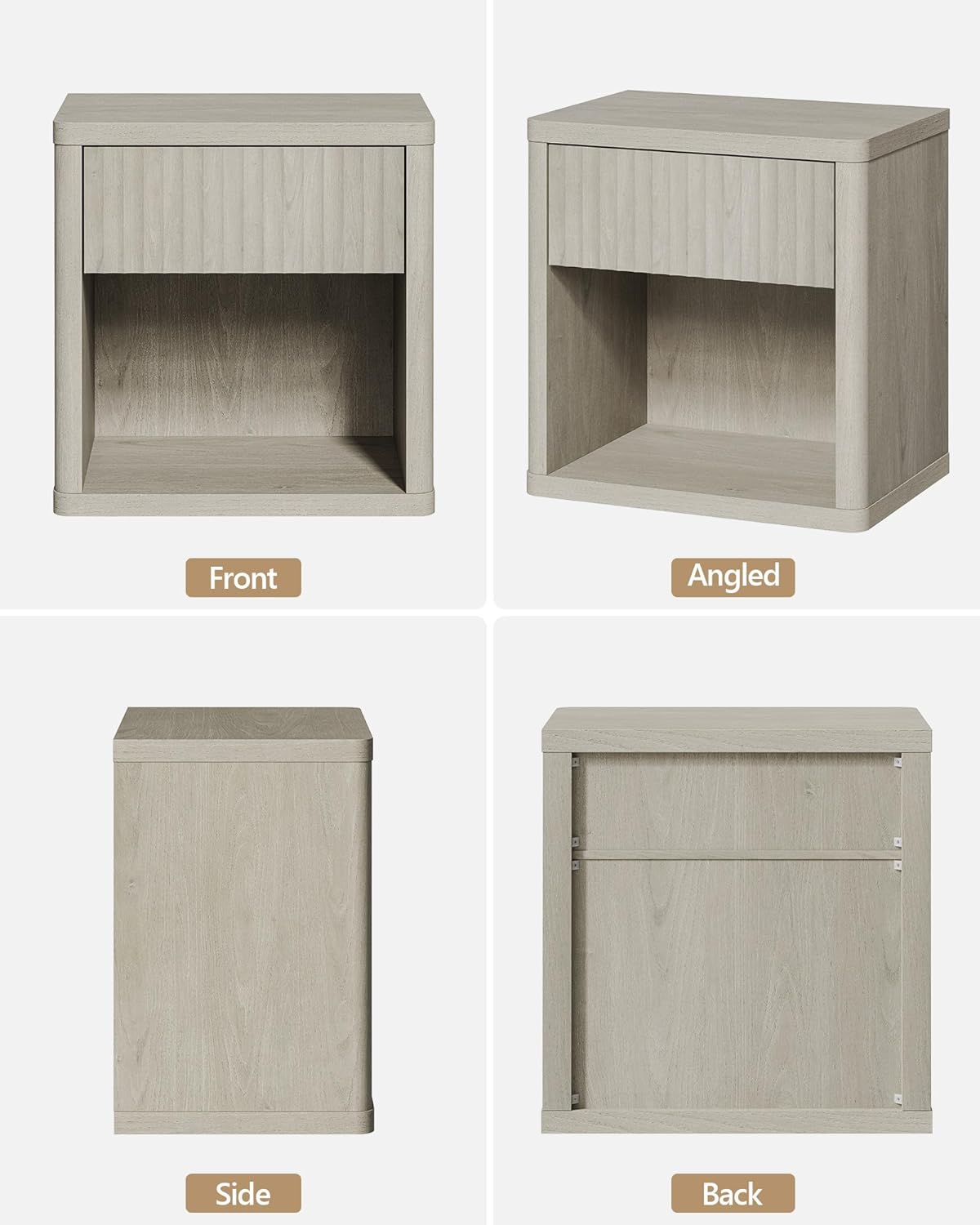 Table de chevet Cas avec tiroir simple