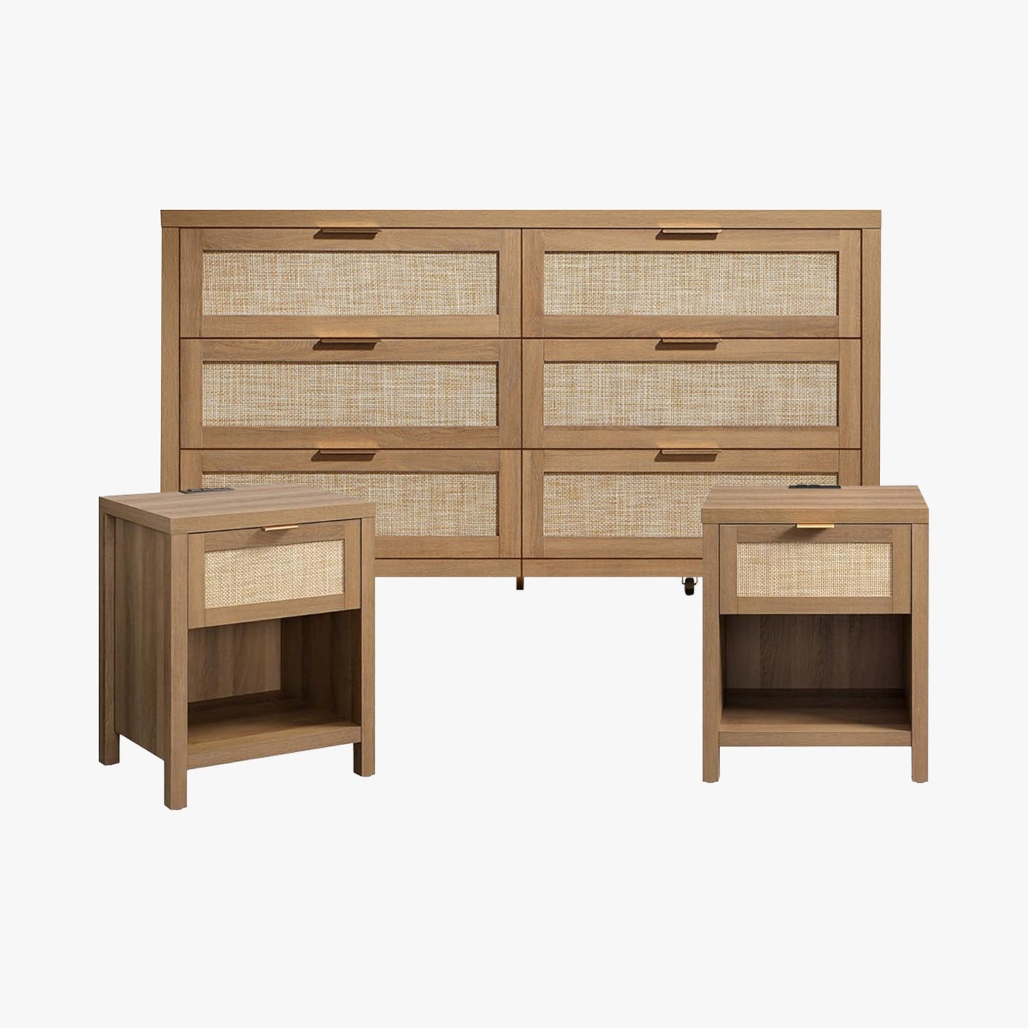 Ensemble de chambre à coucher Savanna avec armoire et chargeur
