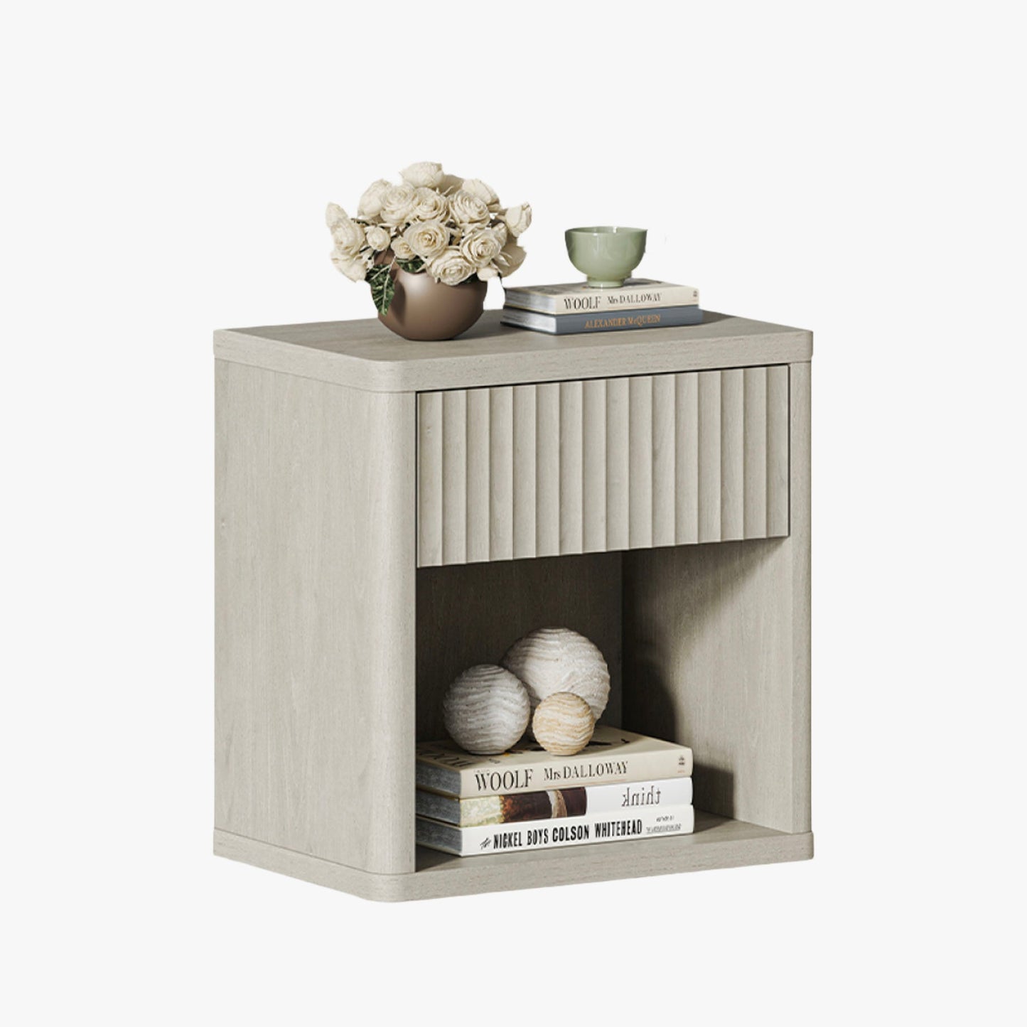 Table de chevet Cas avec tiroir simple