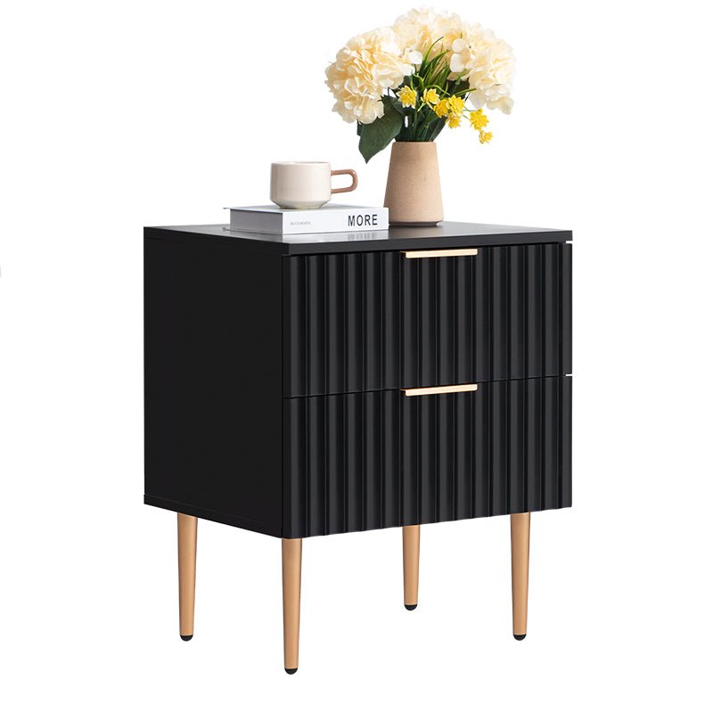 Table de chevet noire Opus
