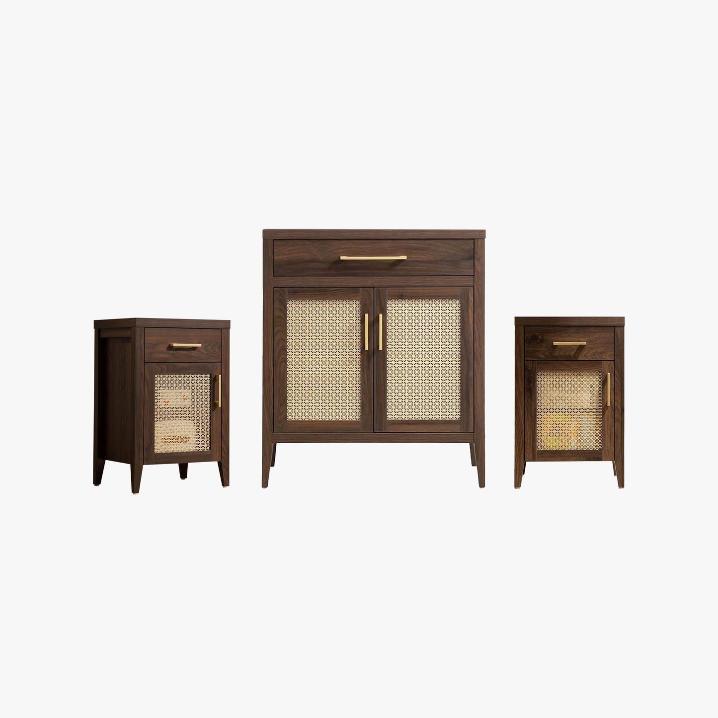 Ensemble buffet et table de chevet Andy
