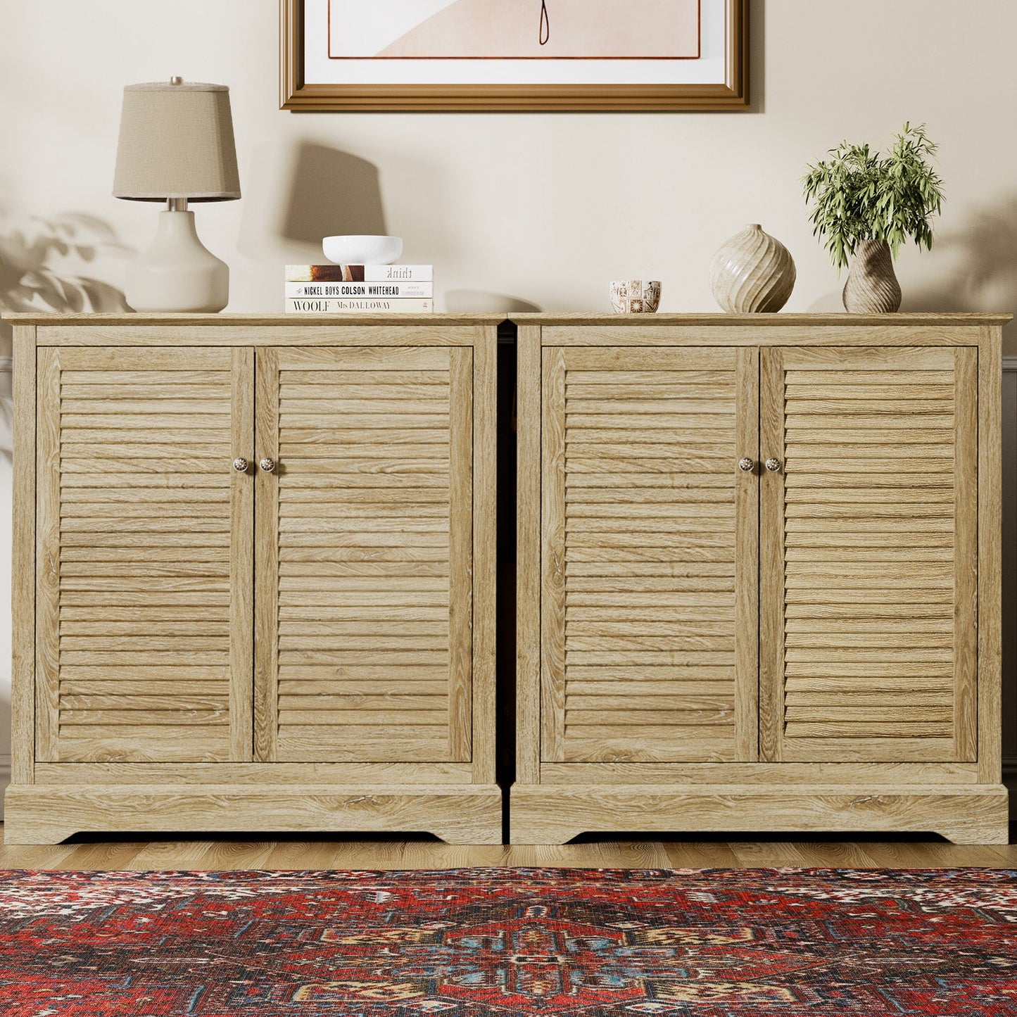 Armoire de rangement de style volet