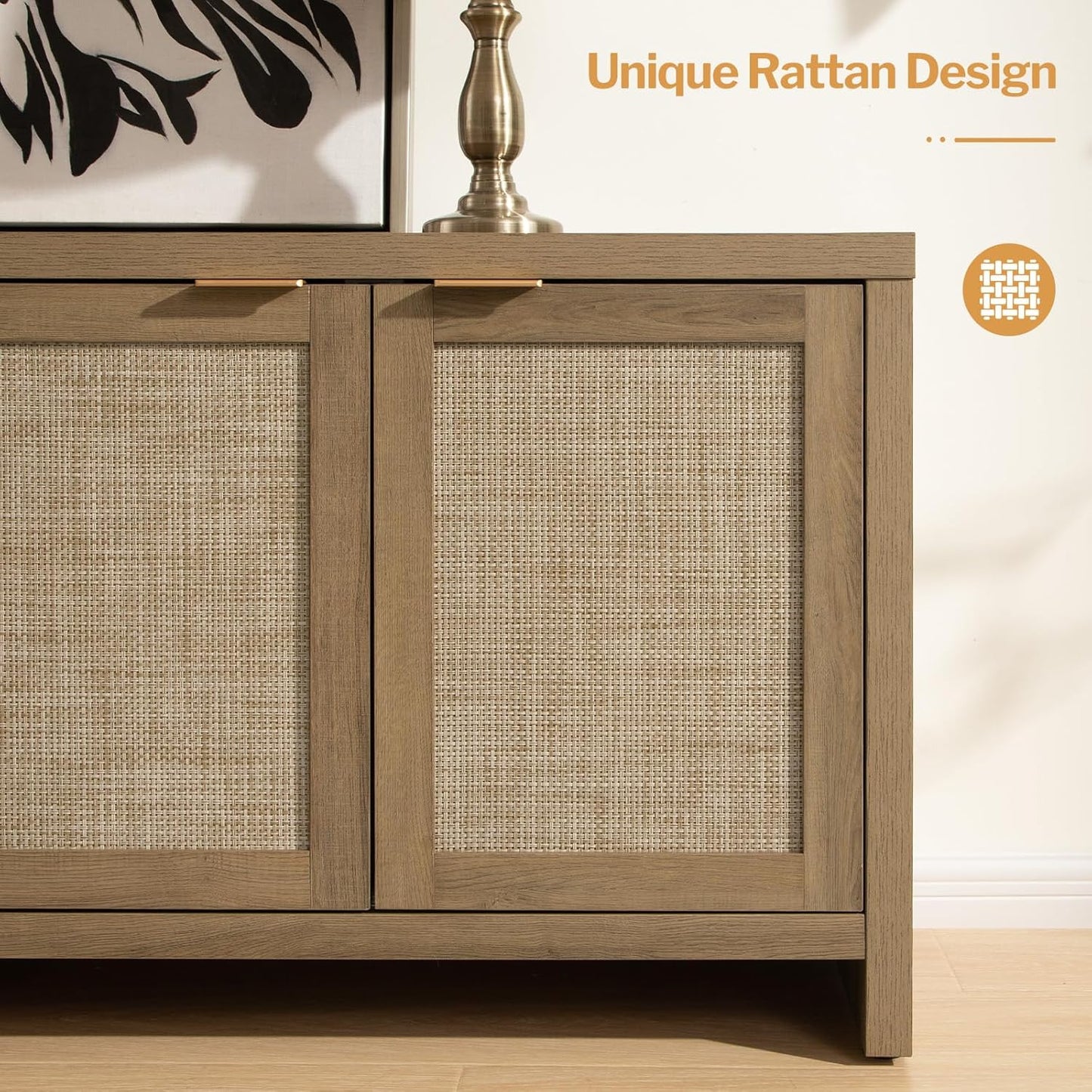 Meuble TV Savanna, 4 portes