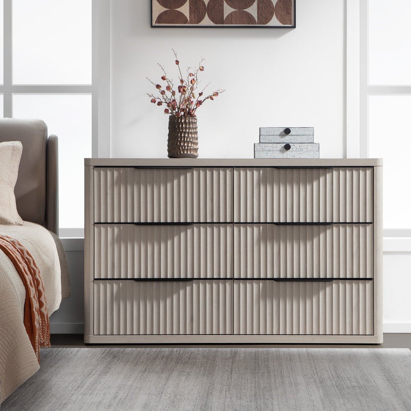 Commode Cas, 6 tiroirs