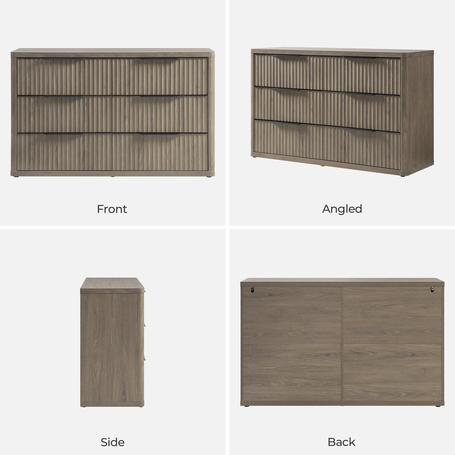 Commode Cas, 6 tiroirs